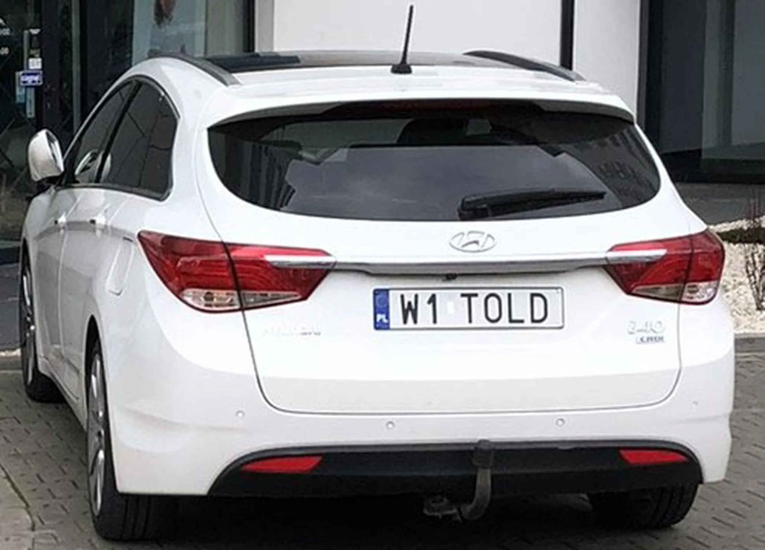 Fajny numer, blacha W1 TOLD