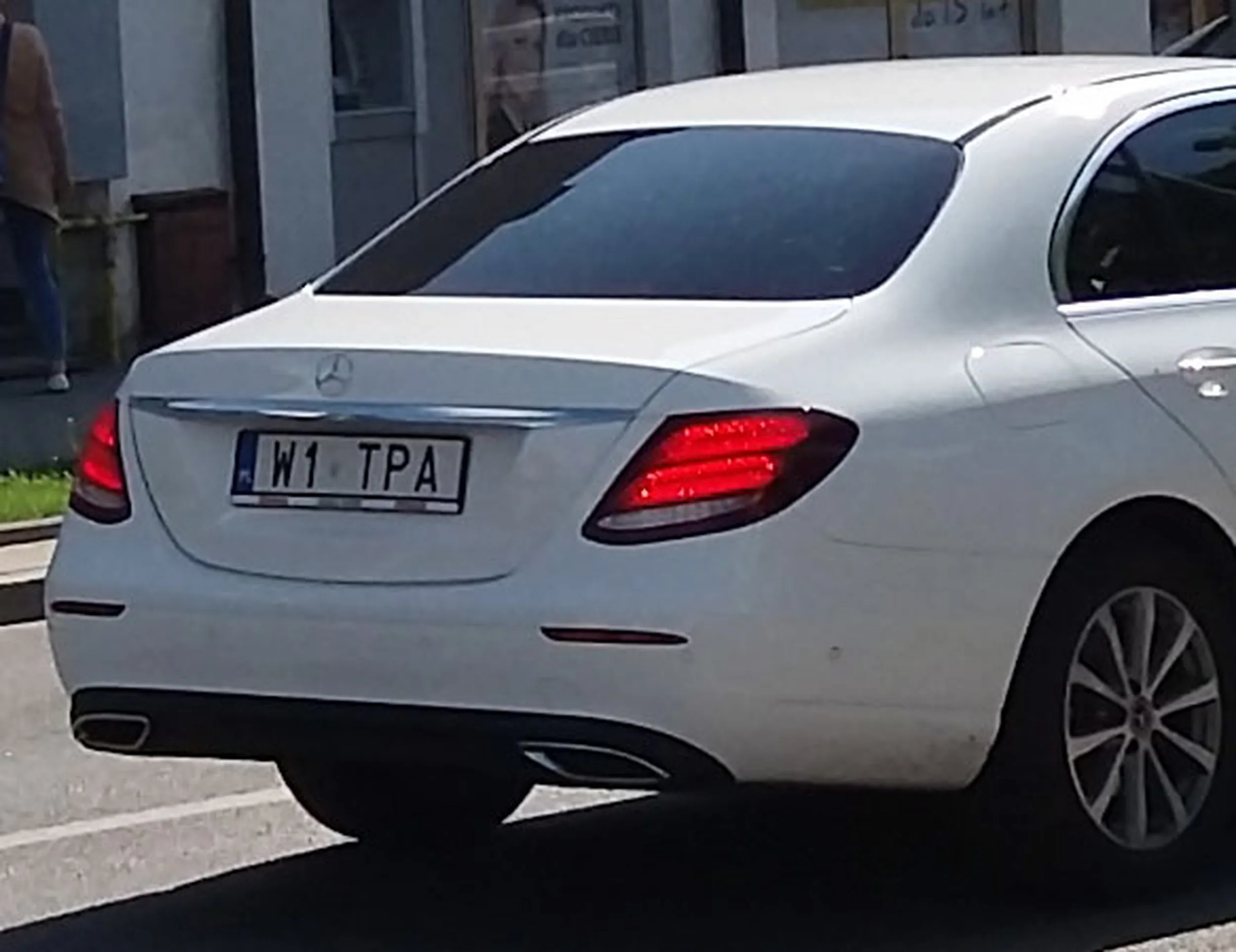 Fajny numer, blacha W1 TPA