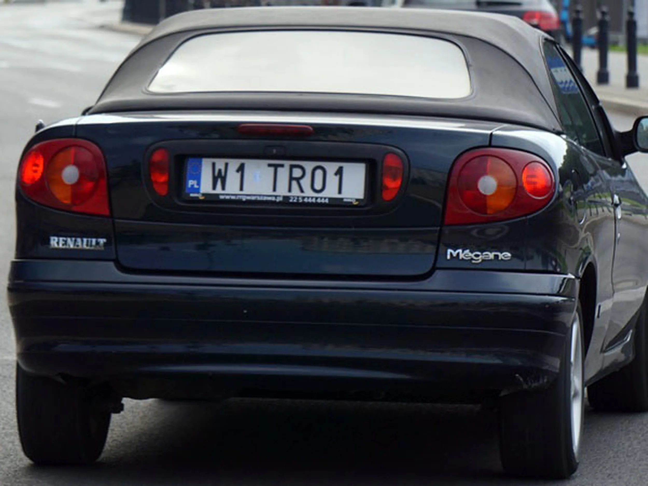 Fajny numer, blacha W1 TR01