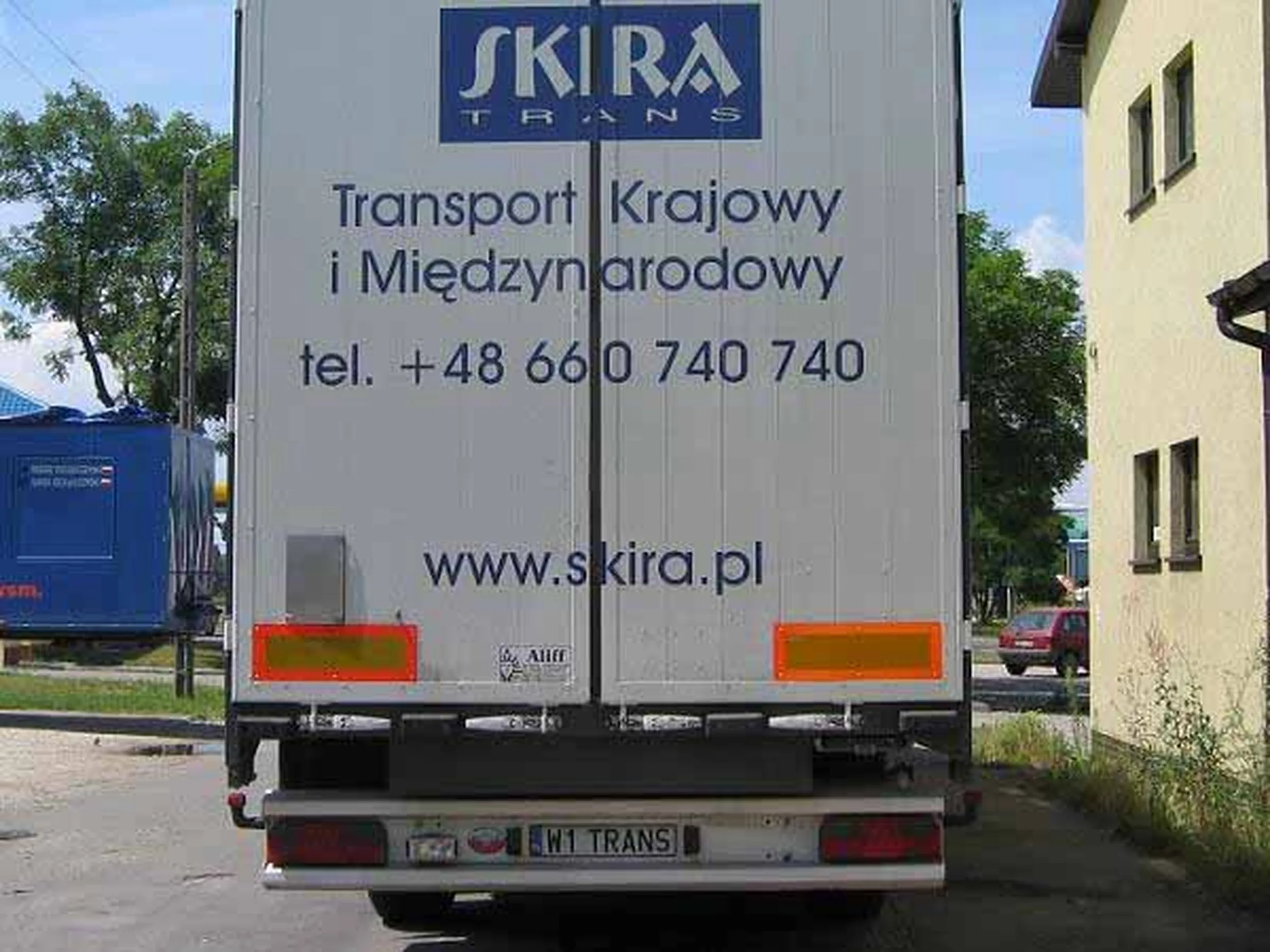 Fajny numer, blacha W1 TRANS