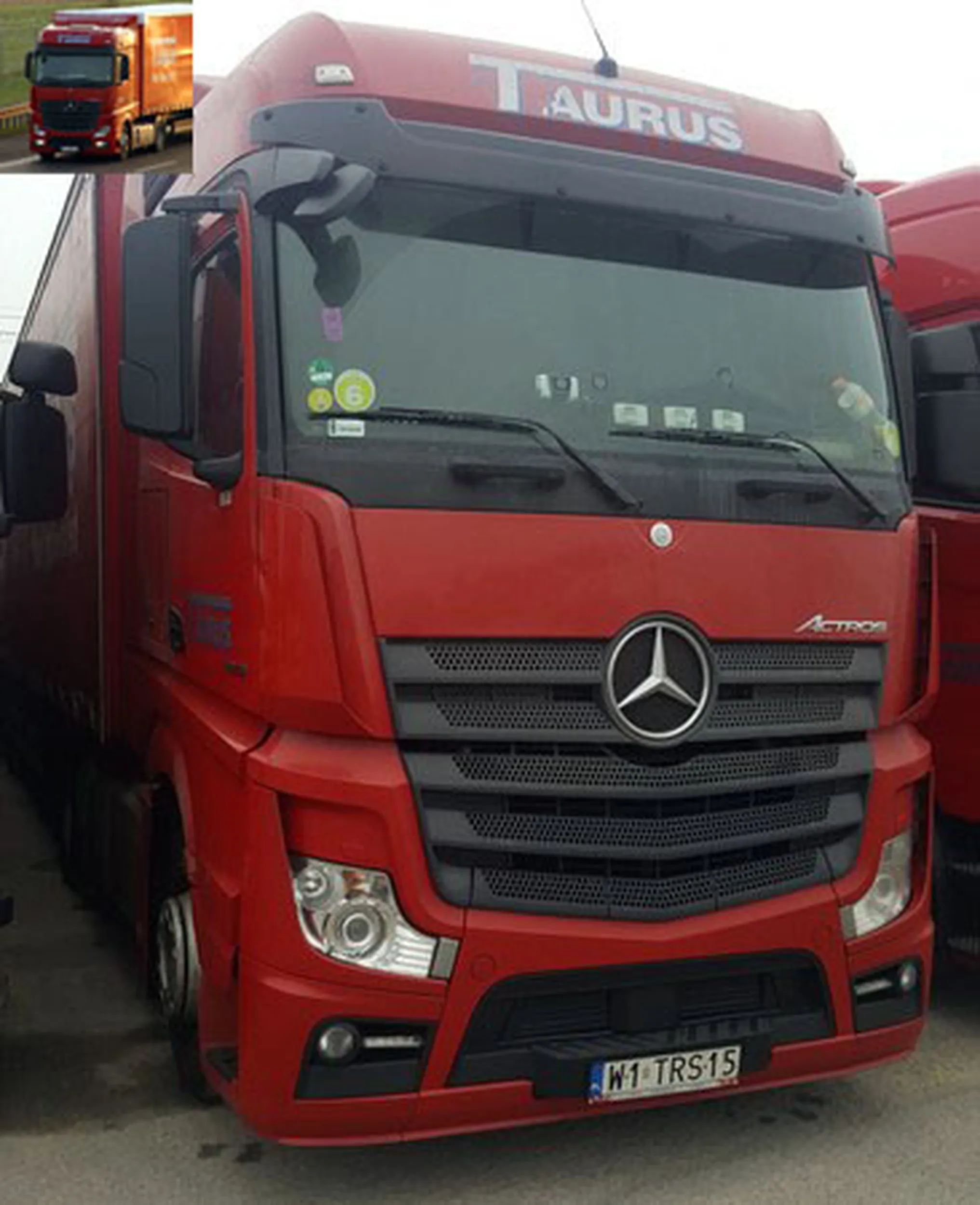 Fajny numer, blacha W1 TRS15