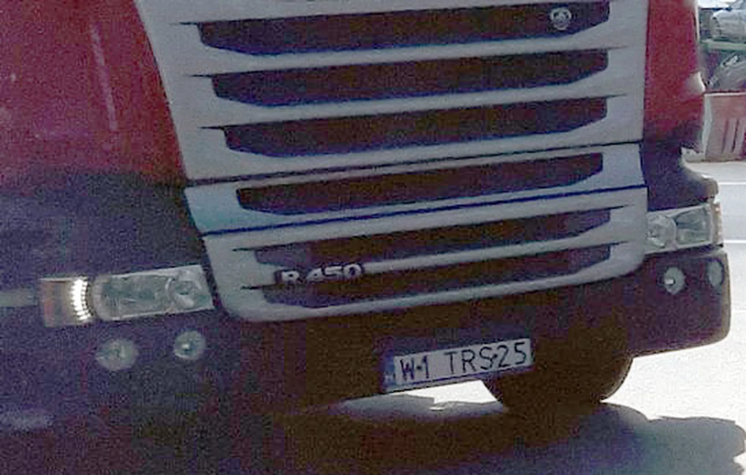 Fajny numer, blacha W1 TRS25