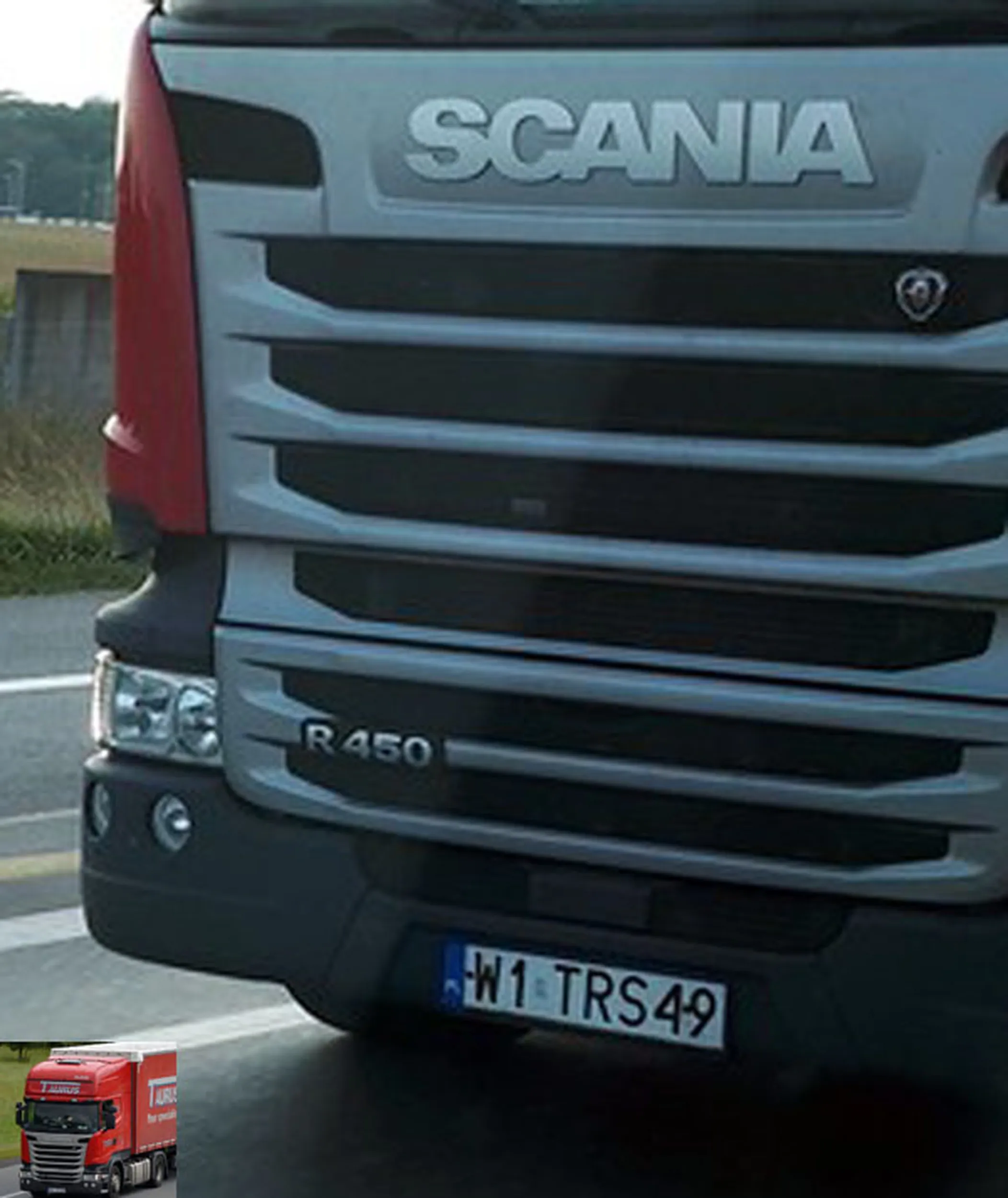 Fajny numer, blacha W1 TRS49