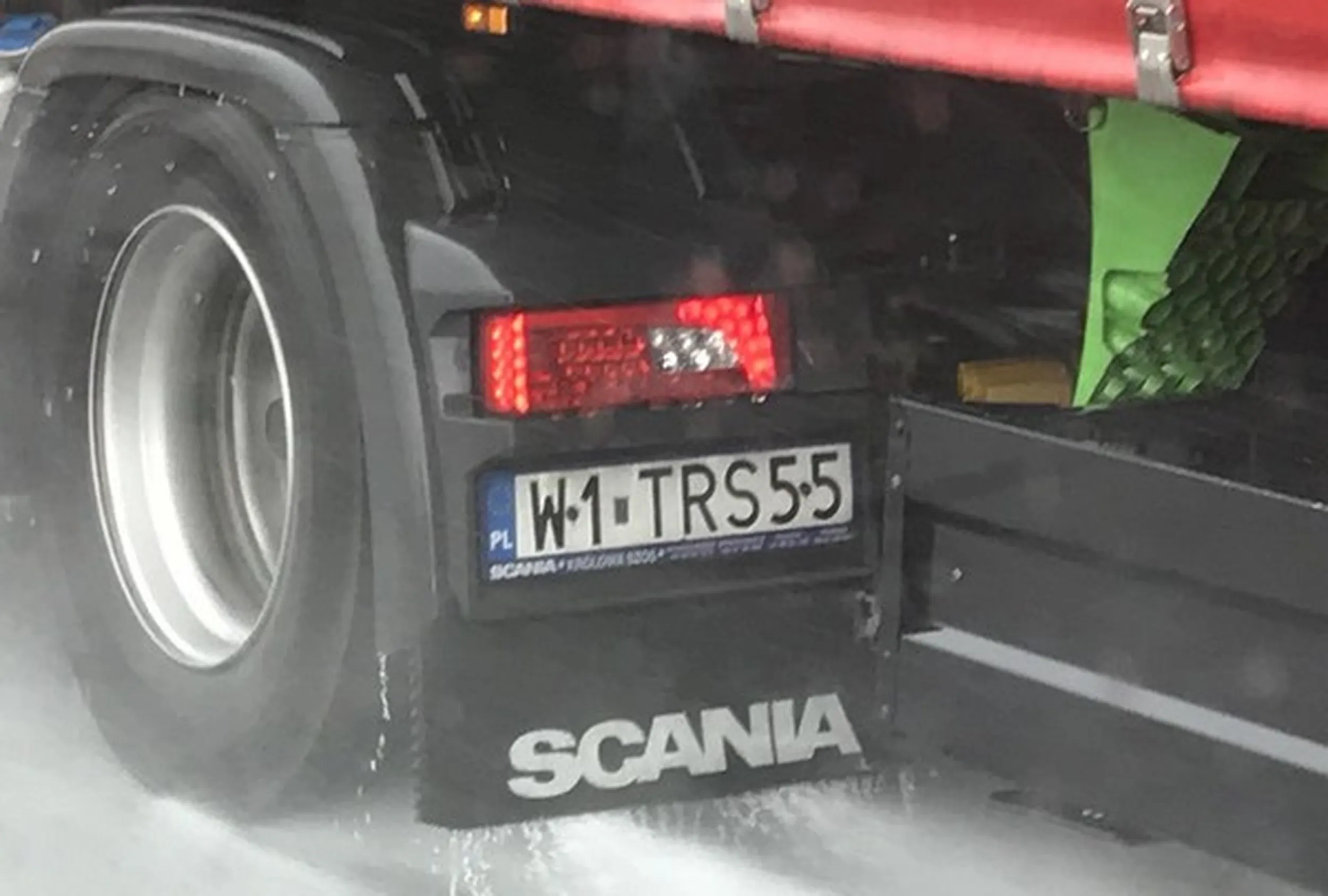 Fajny numer, blacha W1 TRS55