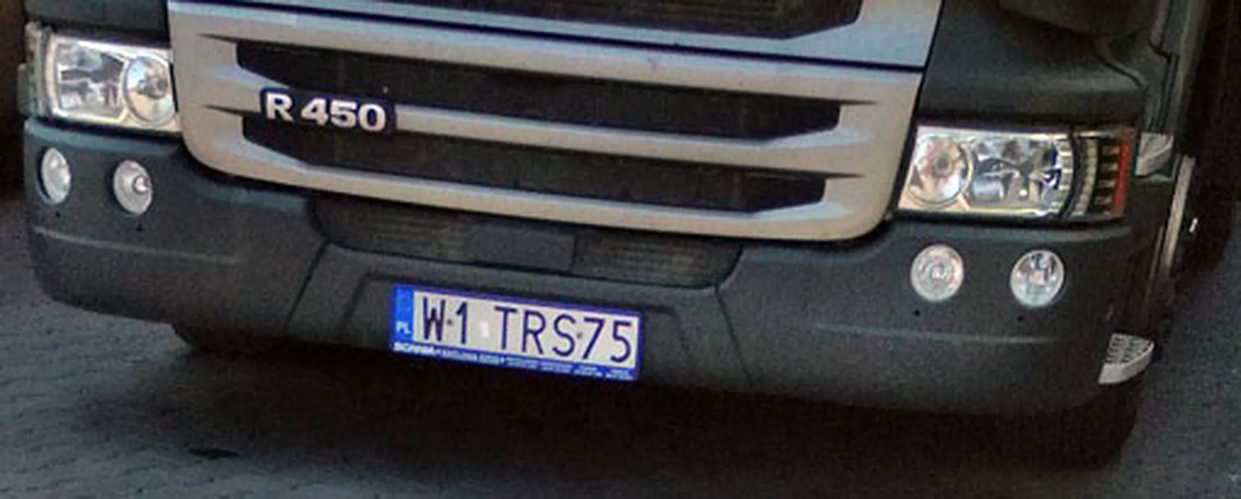 Fajny numer, blacha W1 TRS75