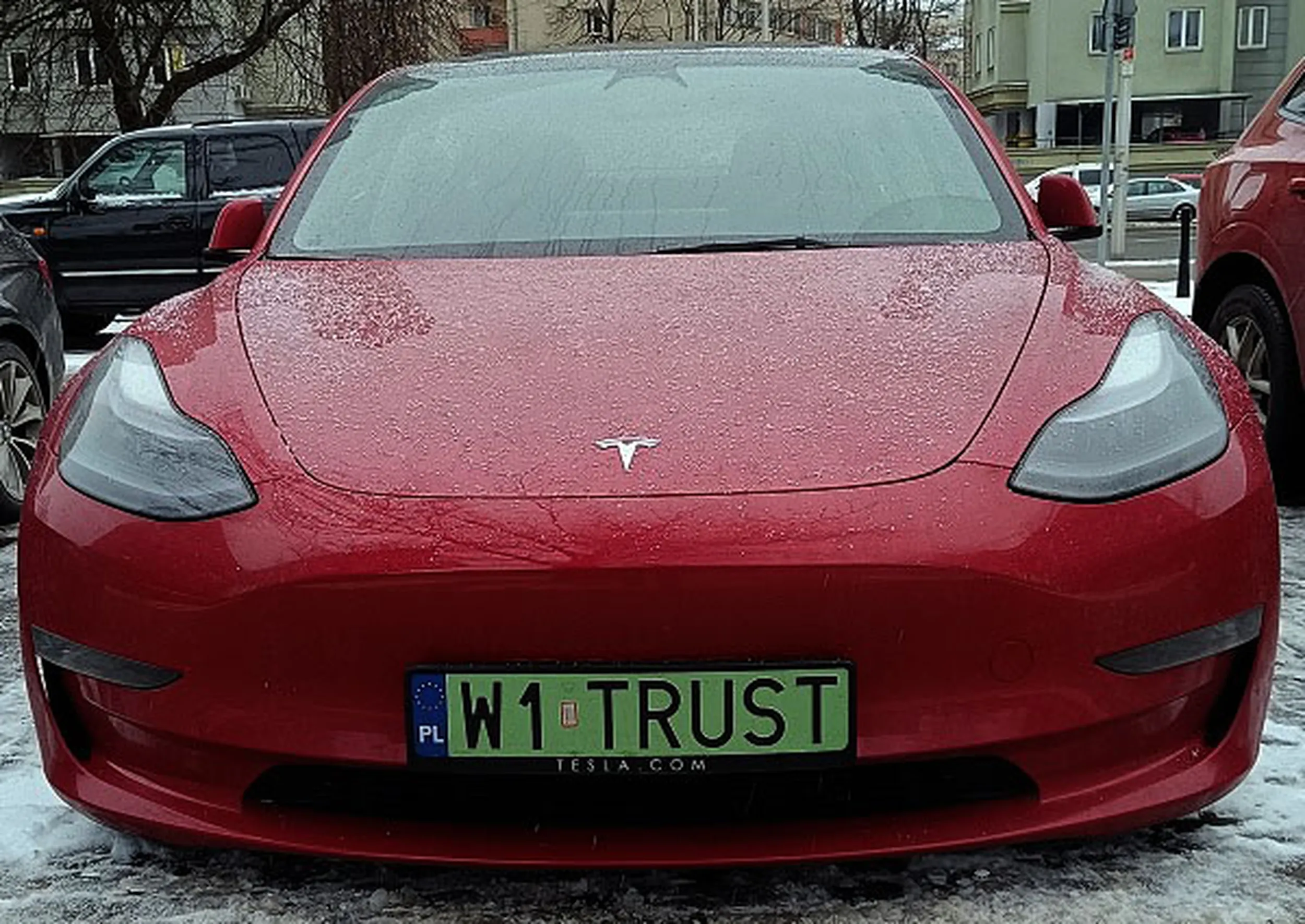 Fajny numer, blacha W1 TRUST