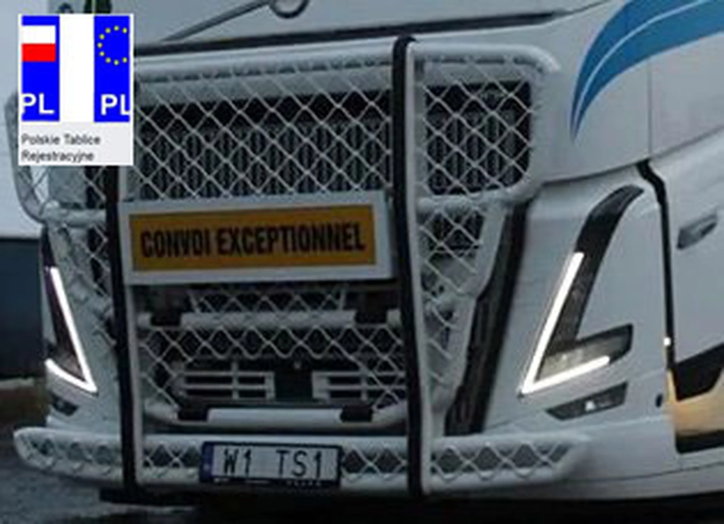 Fajny numer, blacha W1 TS1