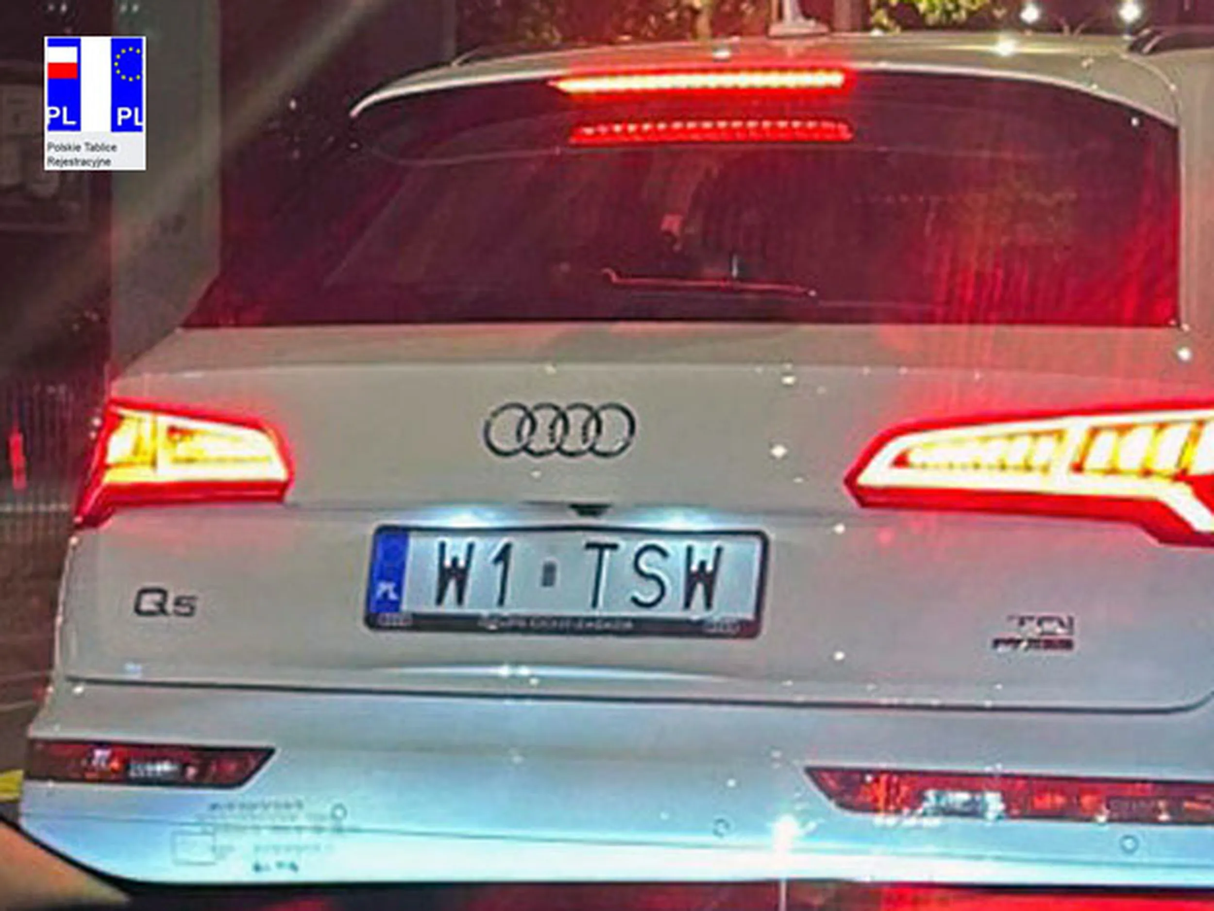 Fajny numer, blacha W1 TSW