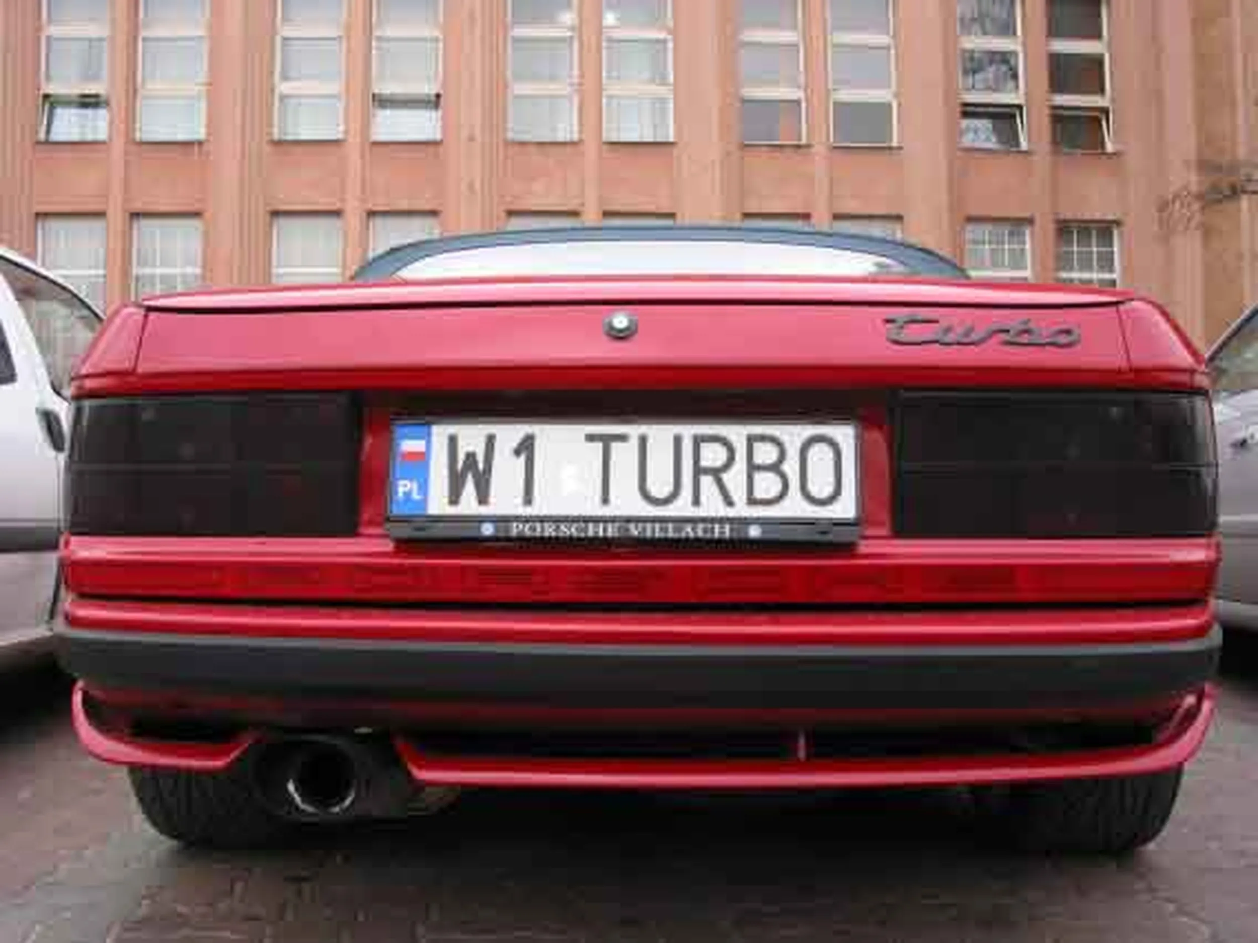 Fajny numer, blacha W1 TURBO