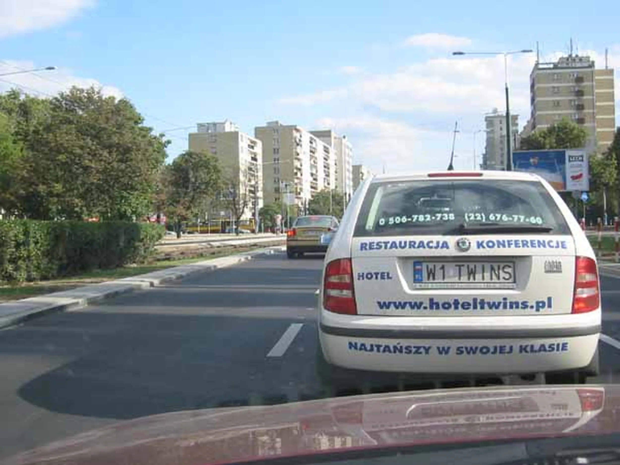 Fajny numer, blacha W1 TWINS