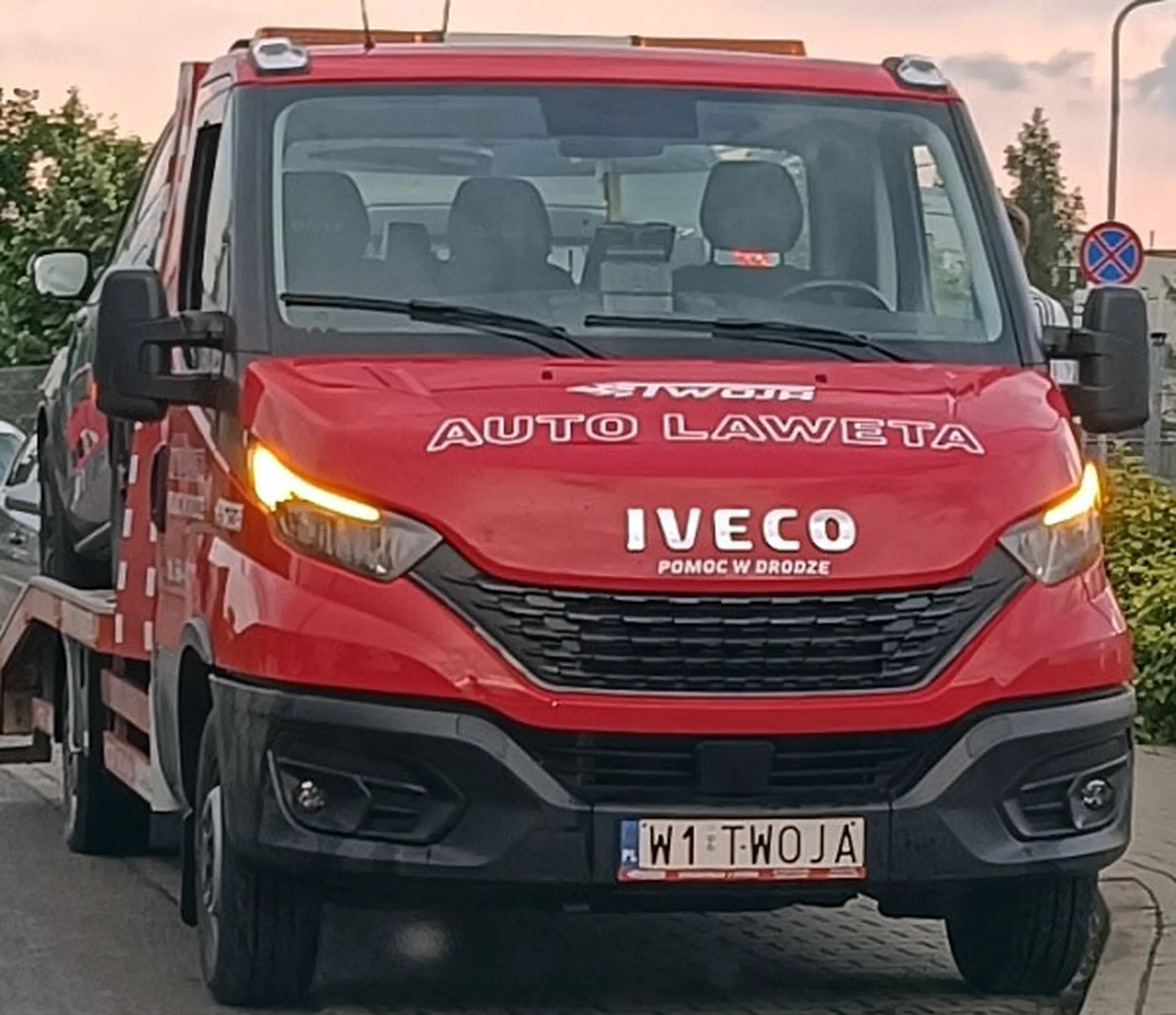 Fajny numer, blacha W1 TWOJA