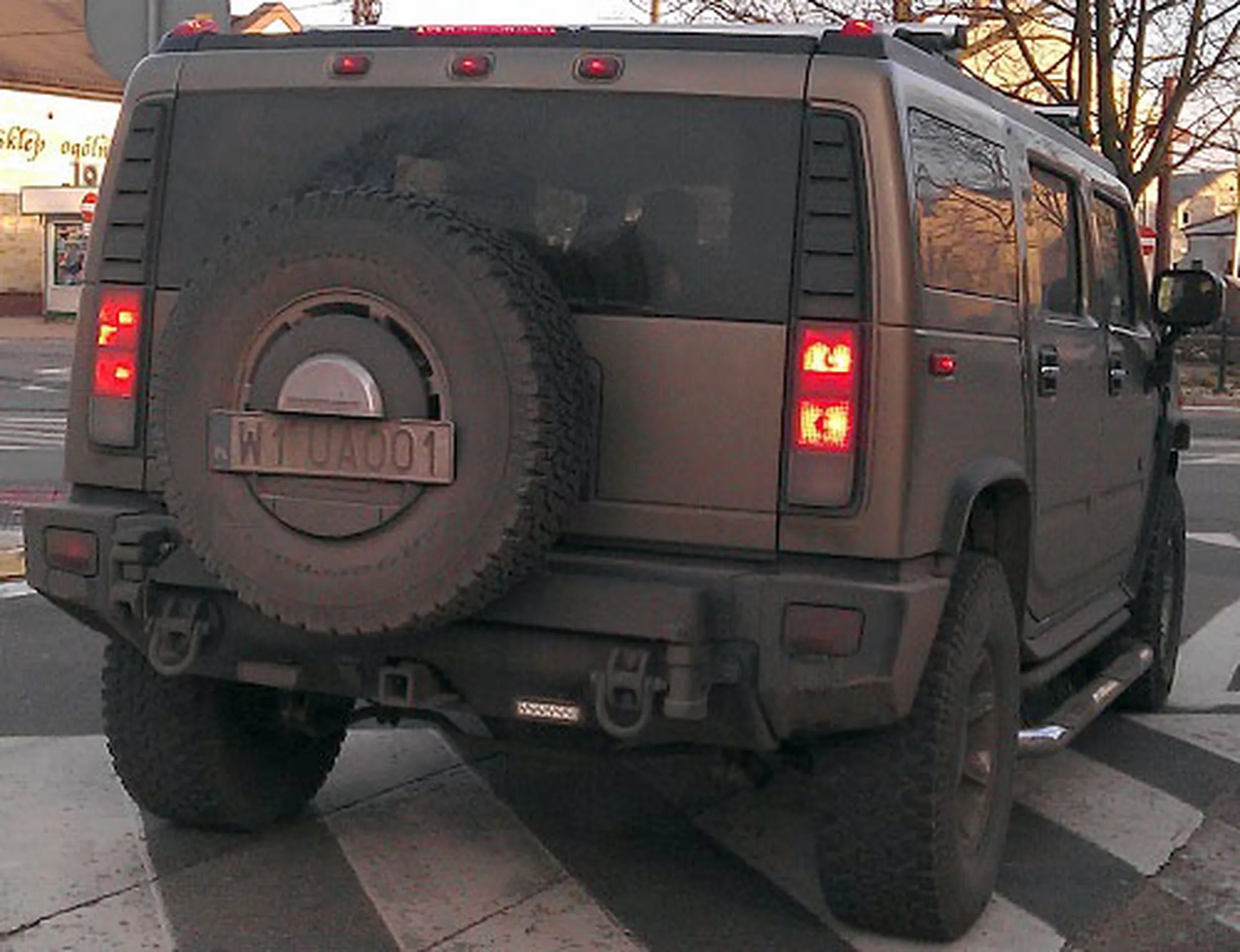 Fajny numer, blacha W1 UAOO1