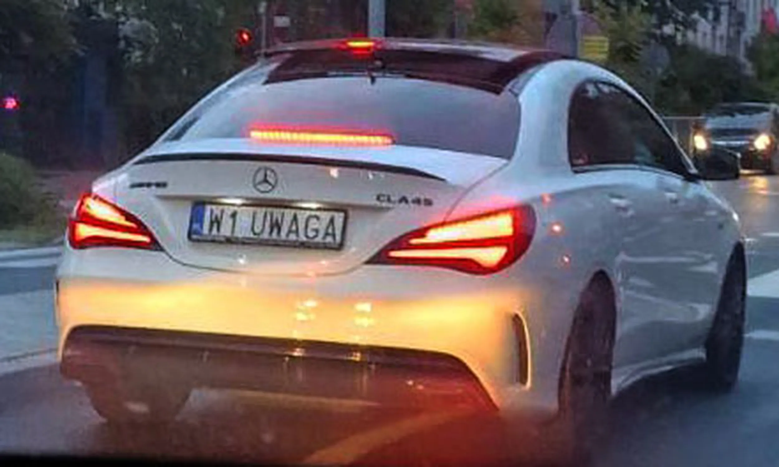 Fajny numer, blacha W1 UWAGA