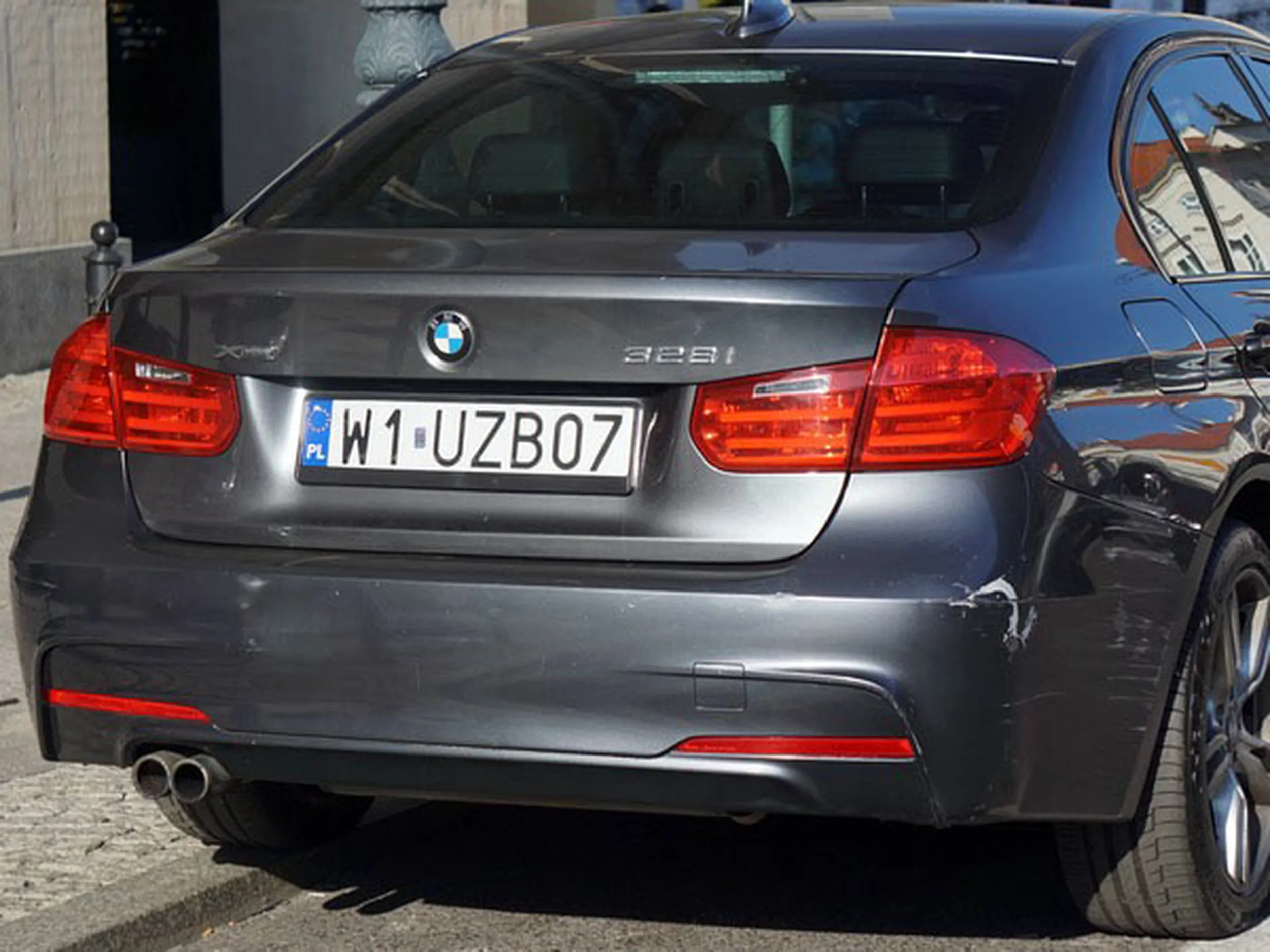 Fajny numer, blacha W1 UZB07