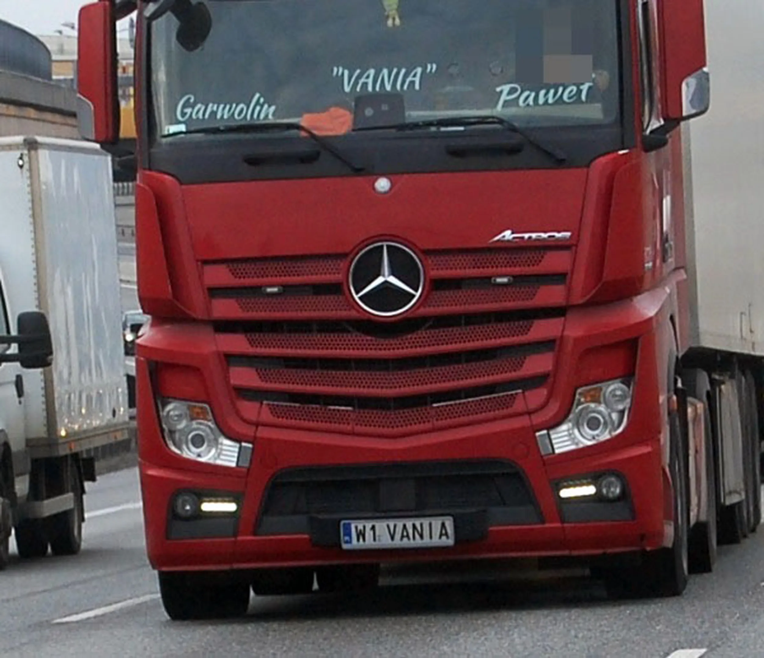 Fajny numer, blacha W1 VANIA