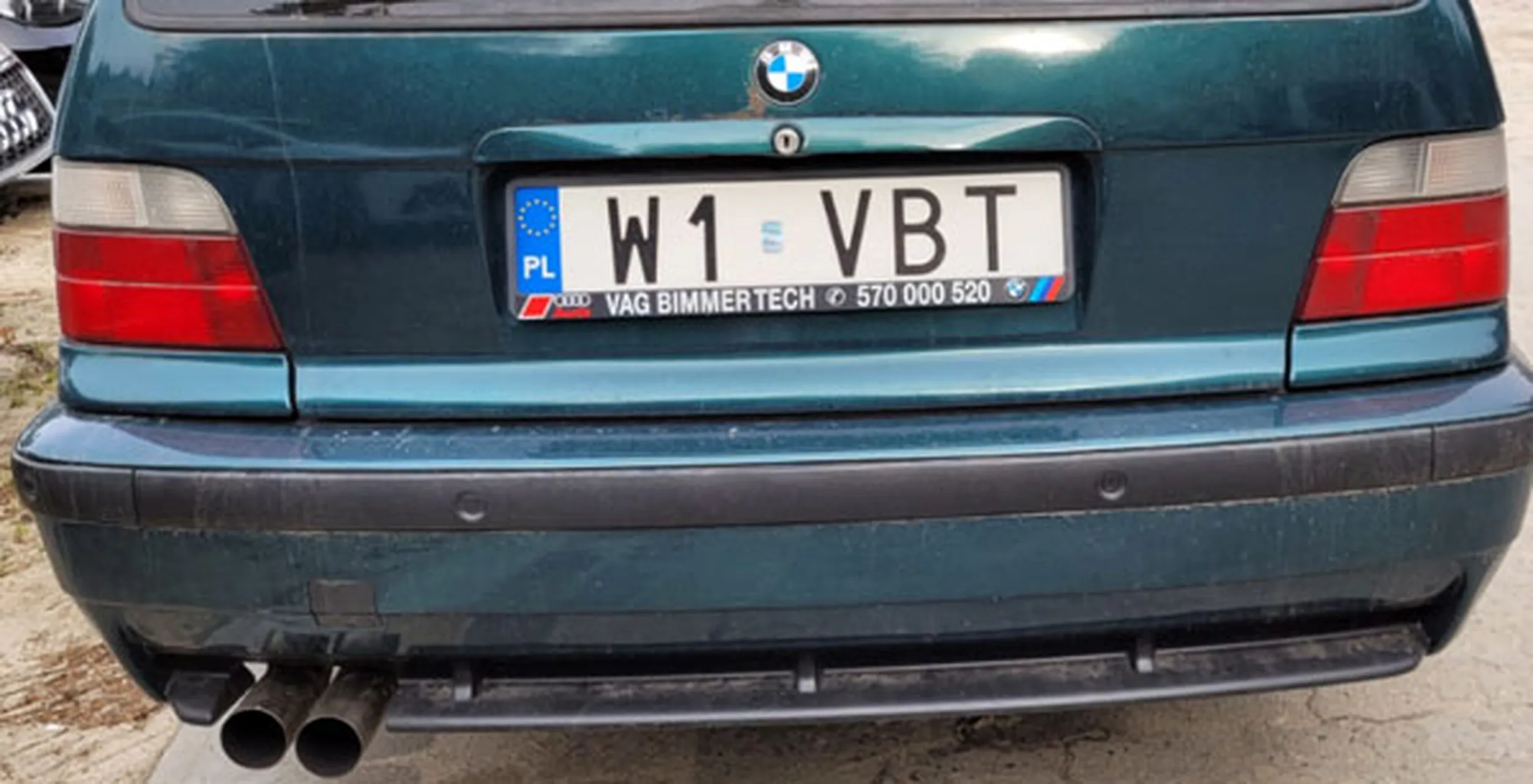 Fajny numer, blacha W1 VBT