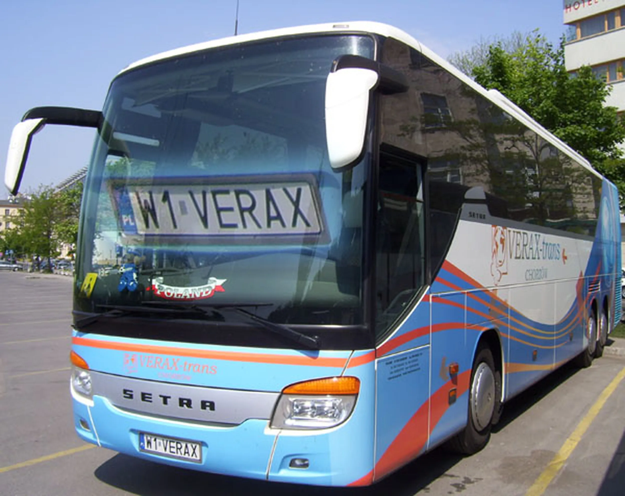 Fajny numer, blacha W1 VERAX