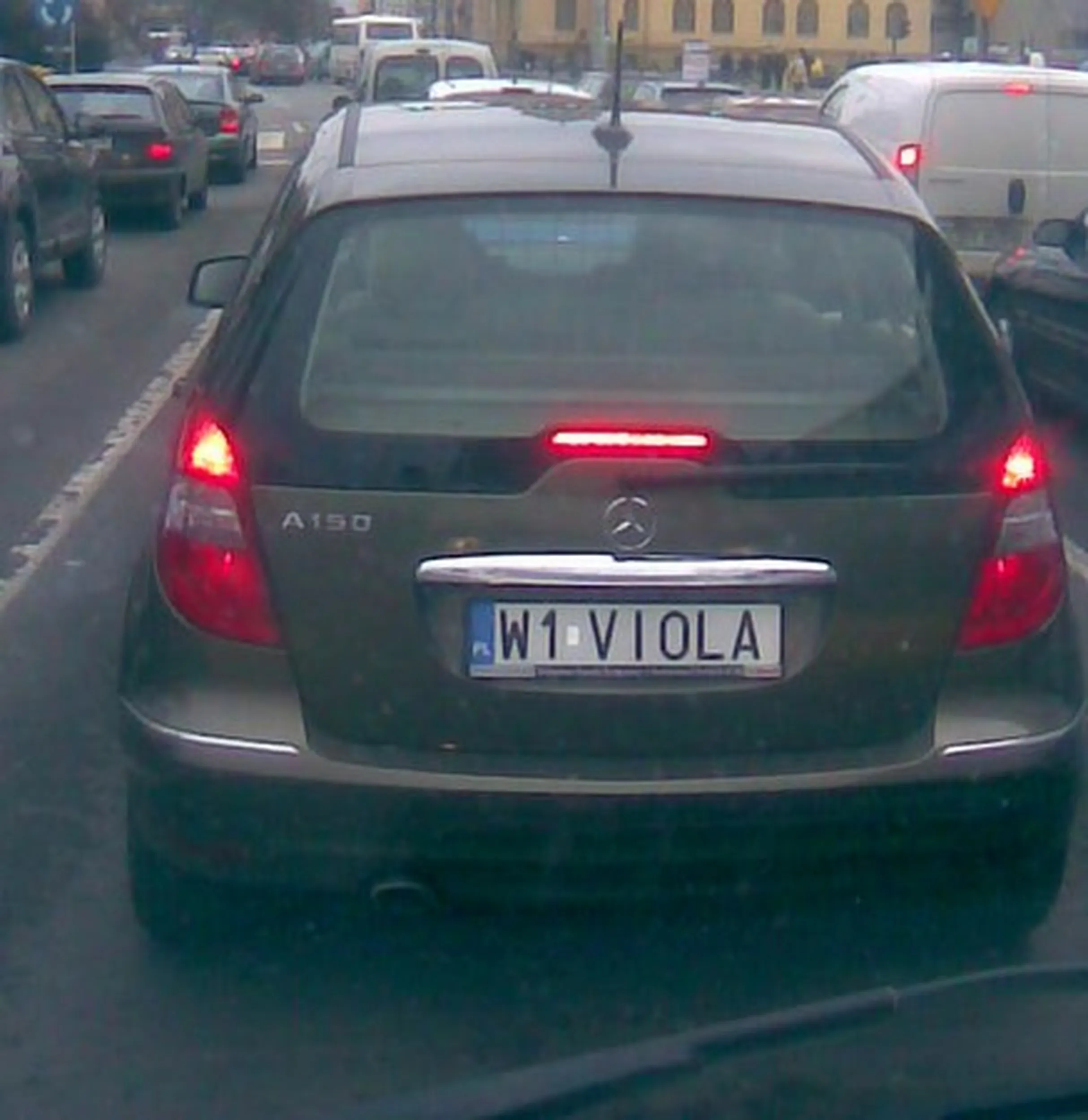 Fajny numer, blacha W1 VIOLA