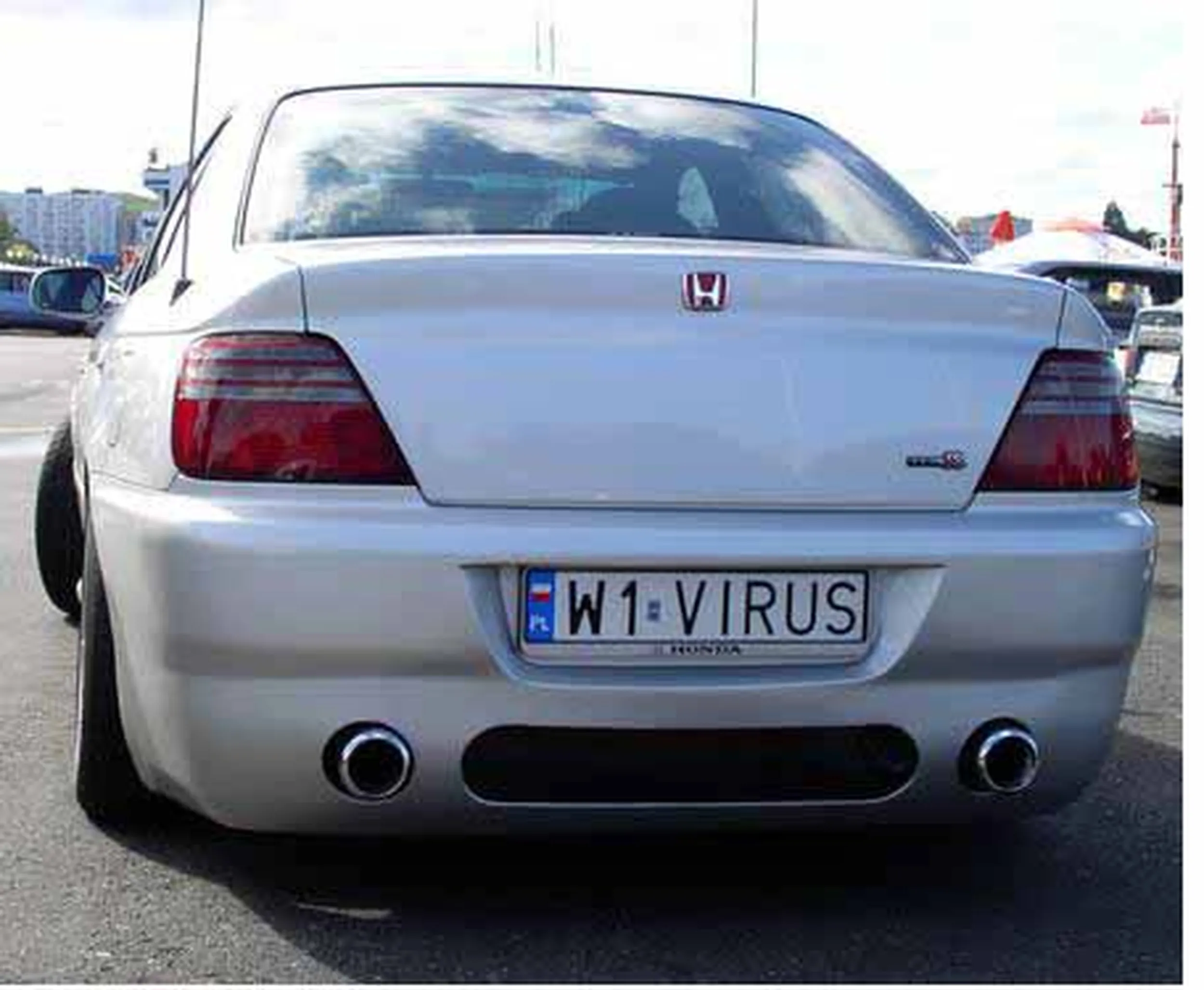 Fajny numer, blacha W1 VIRUS