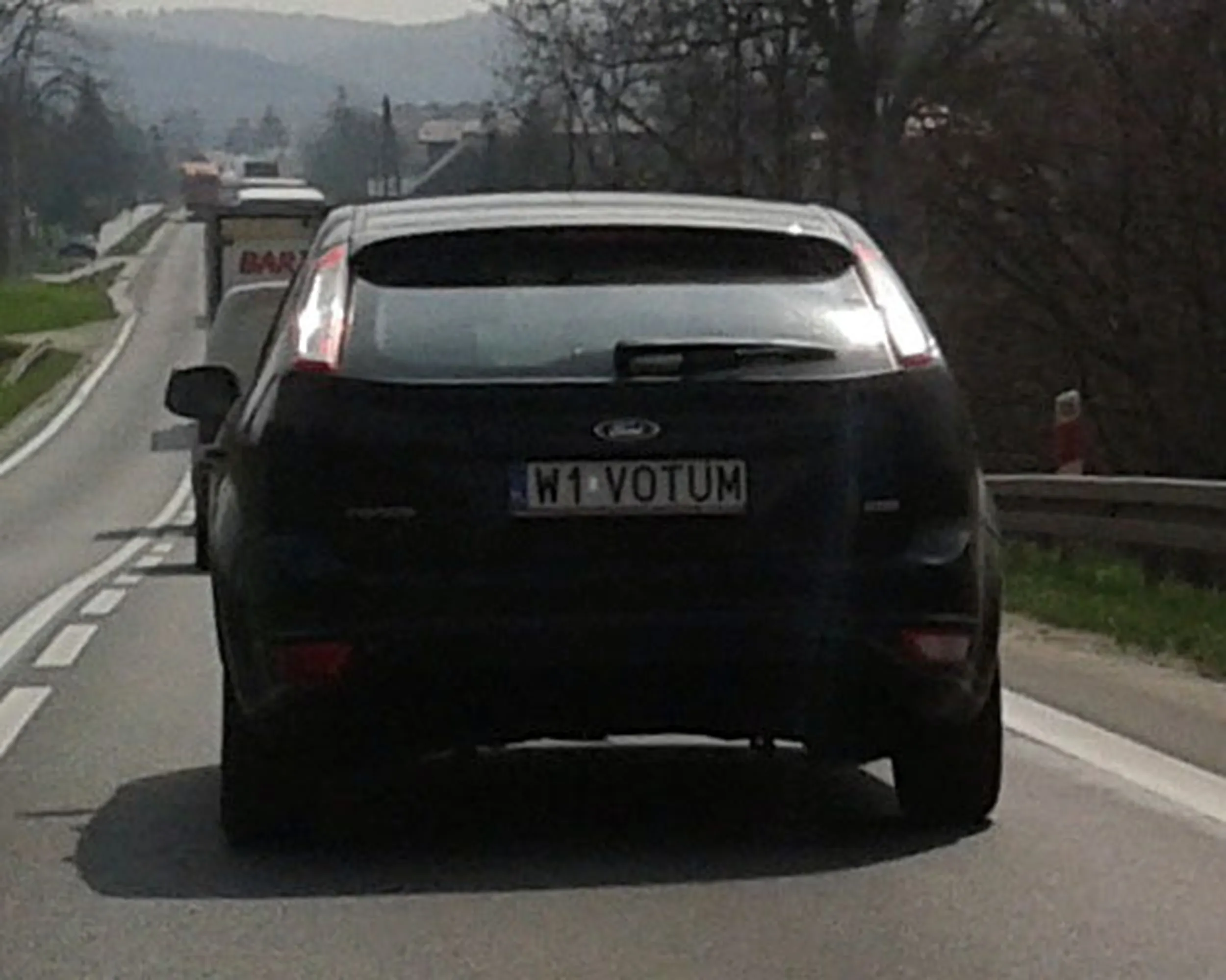 Fajny numer, blacha W1 VOTUM