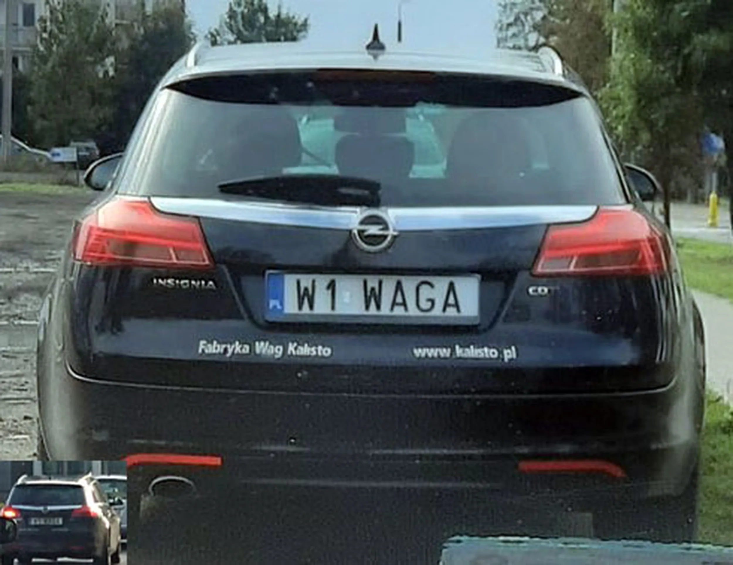 Fajny numer, blacha W1 WAGA