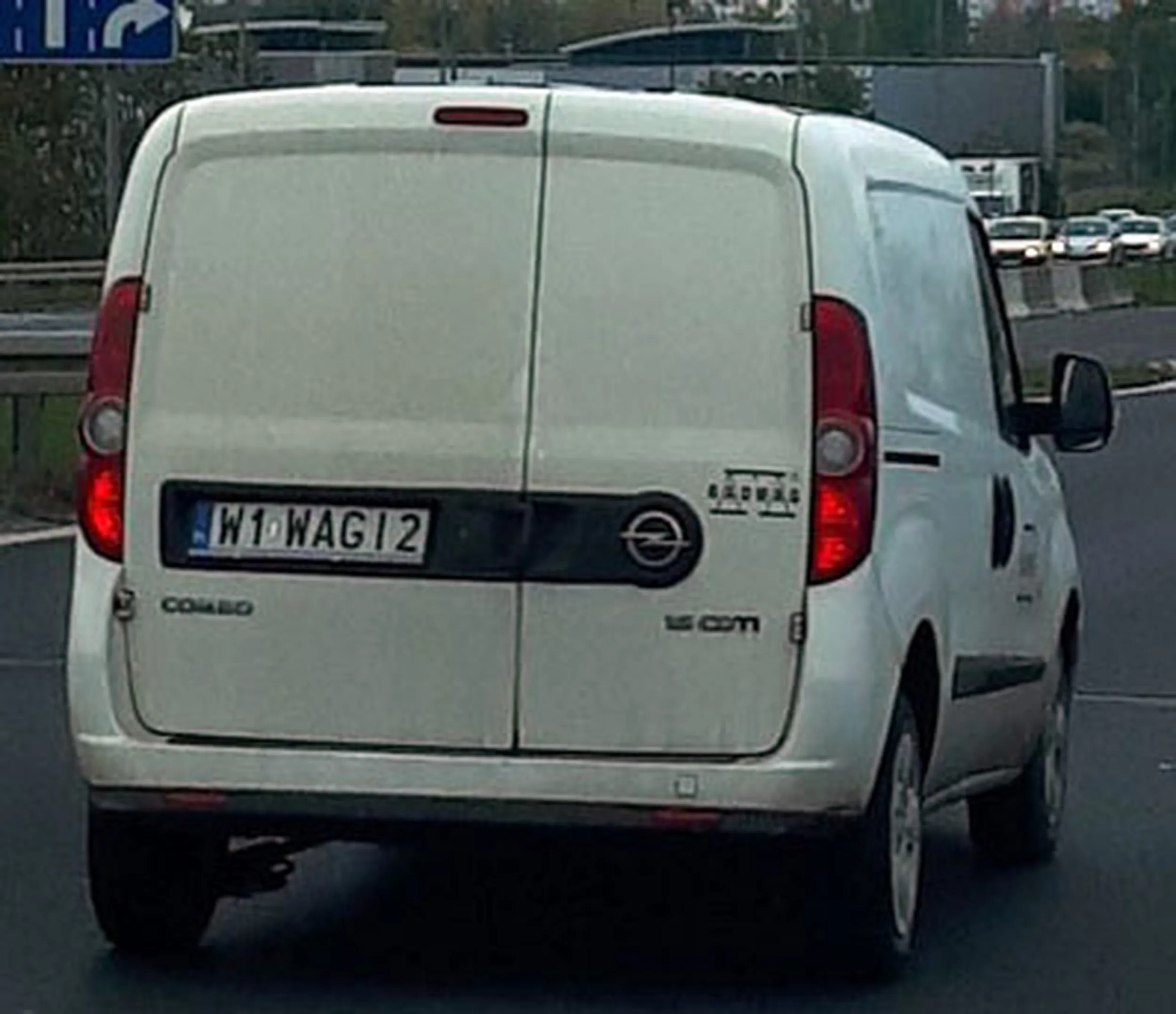 Fajny numer, blacha W1 WAGI2