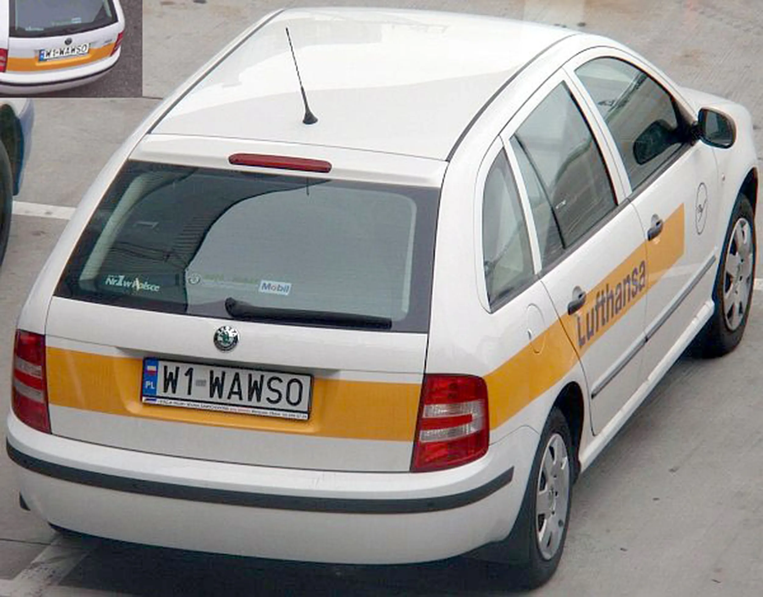 Fajny numer, blacha W1 WAWSO