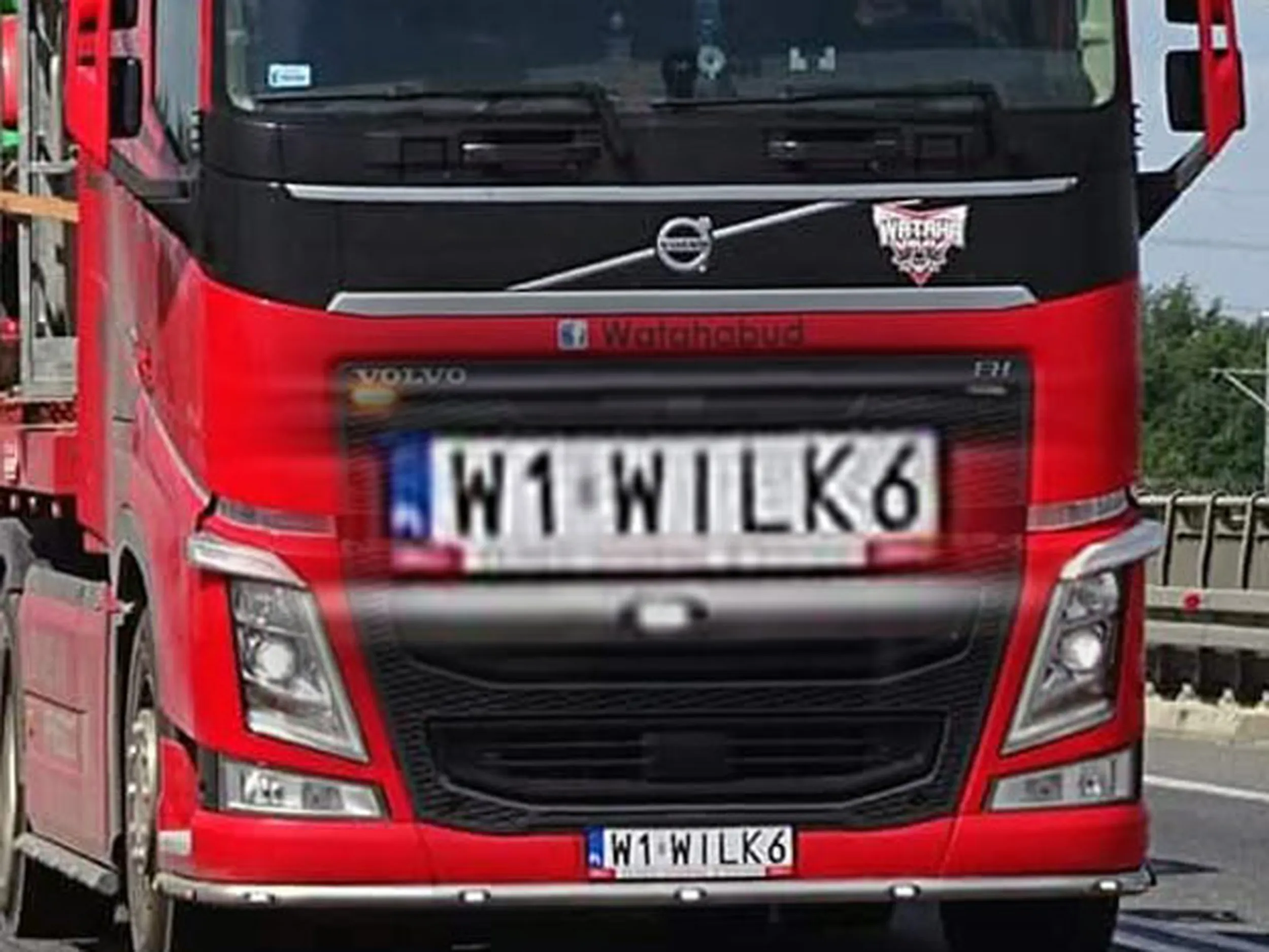 Fajny numer, blacha W1 WILK6