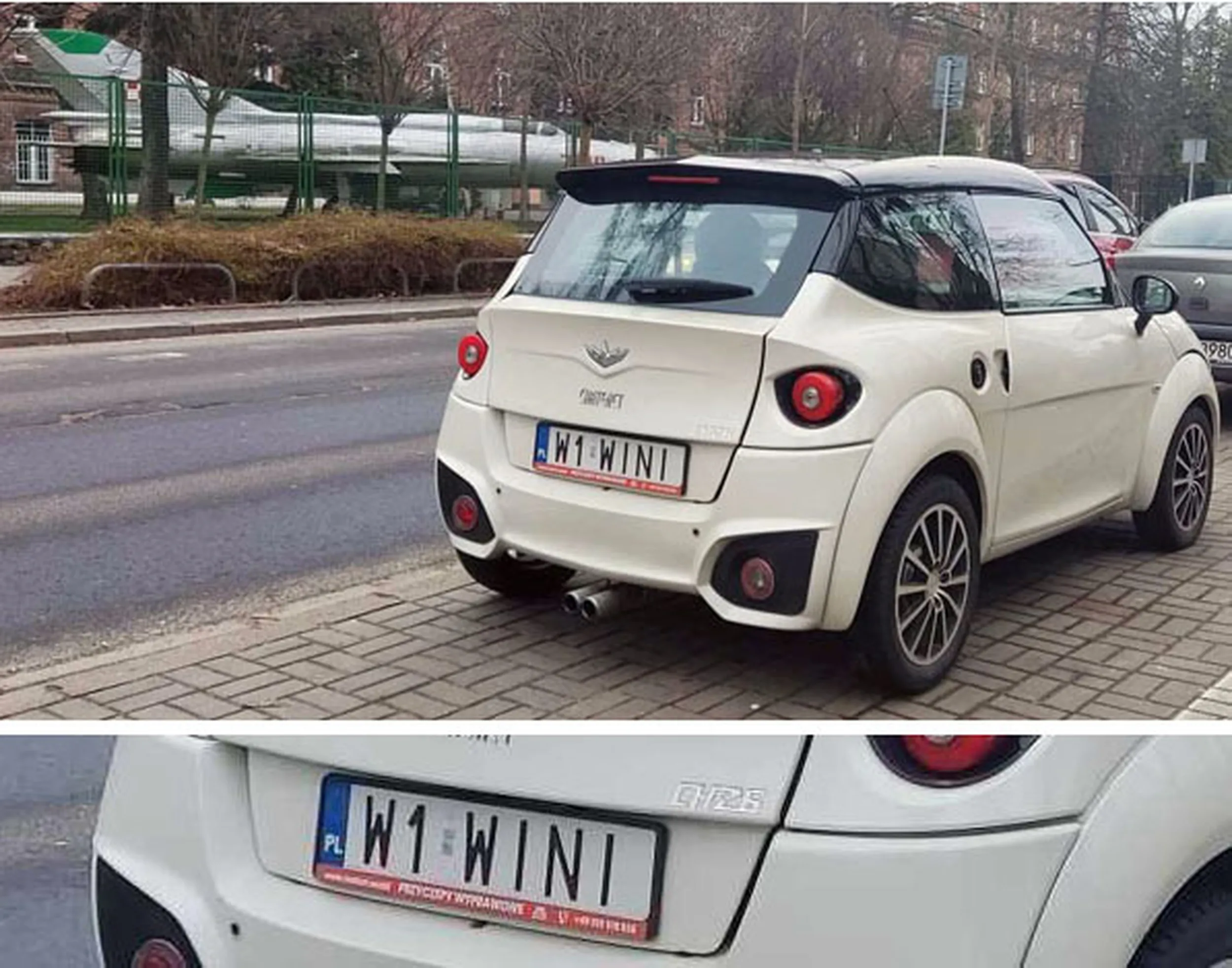 Fajny numer, blacha W1 WINI