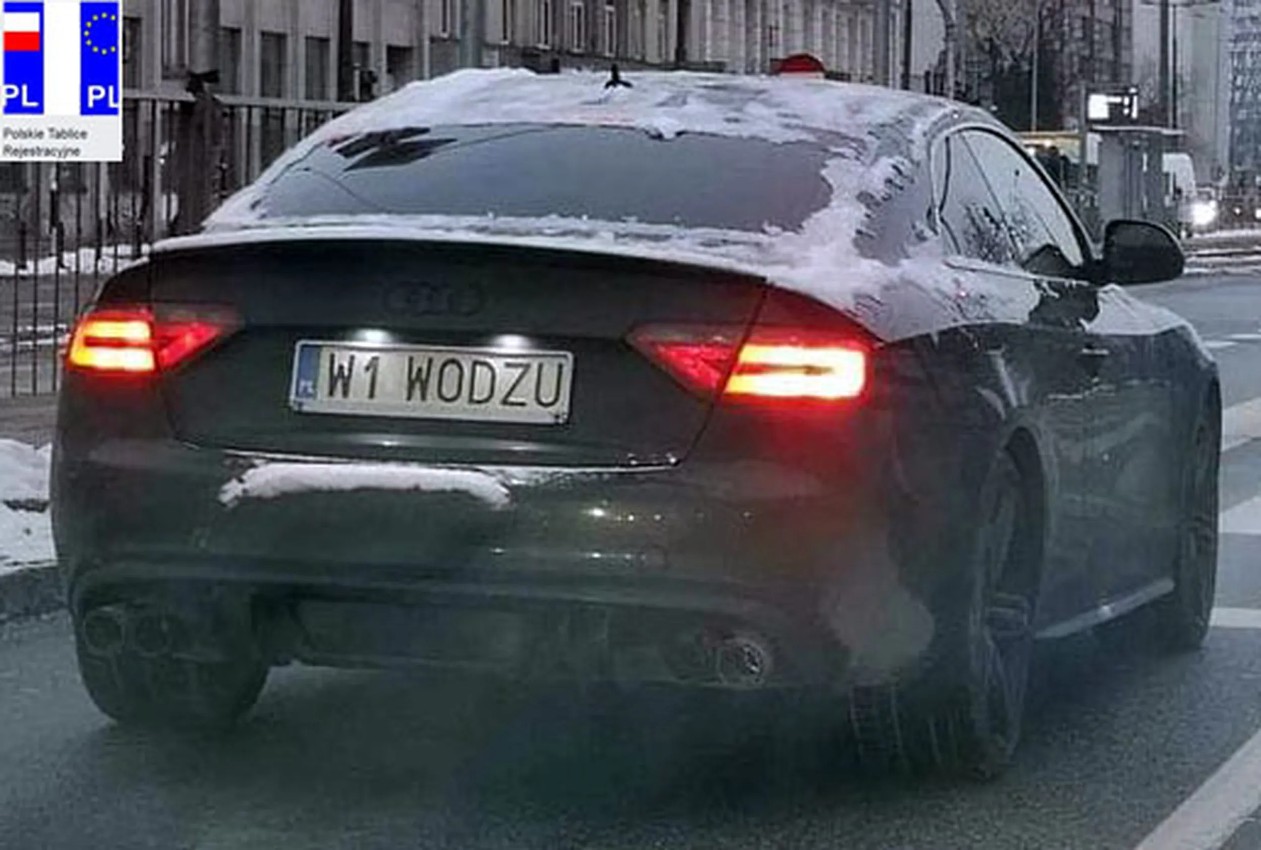 Fajny numer, blacha W1 WODZU