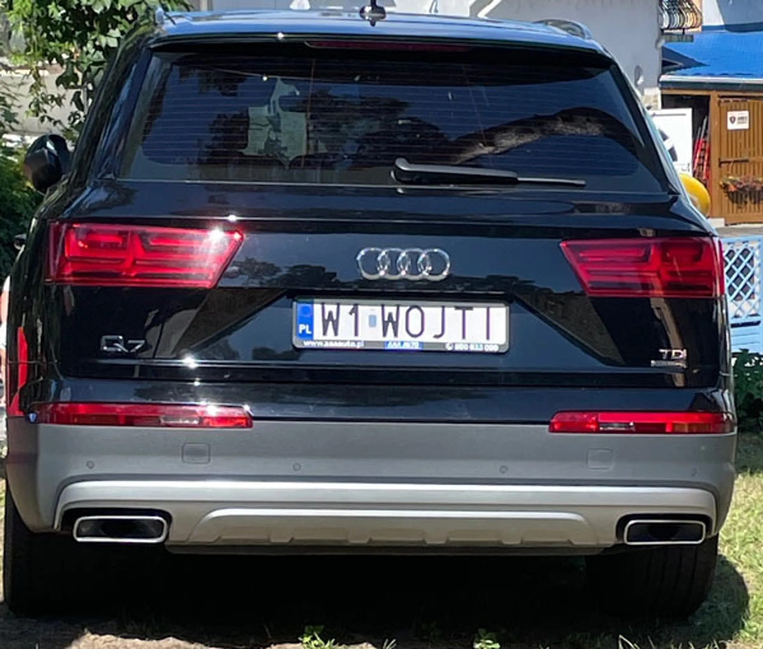 Fajny numer, blacha W1 WOJTI