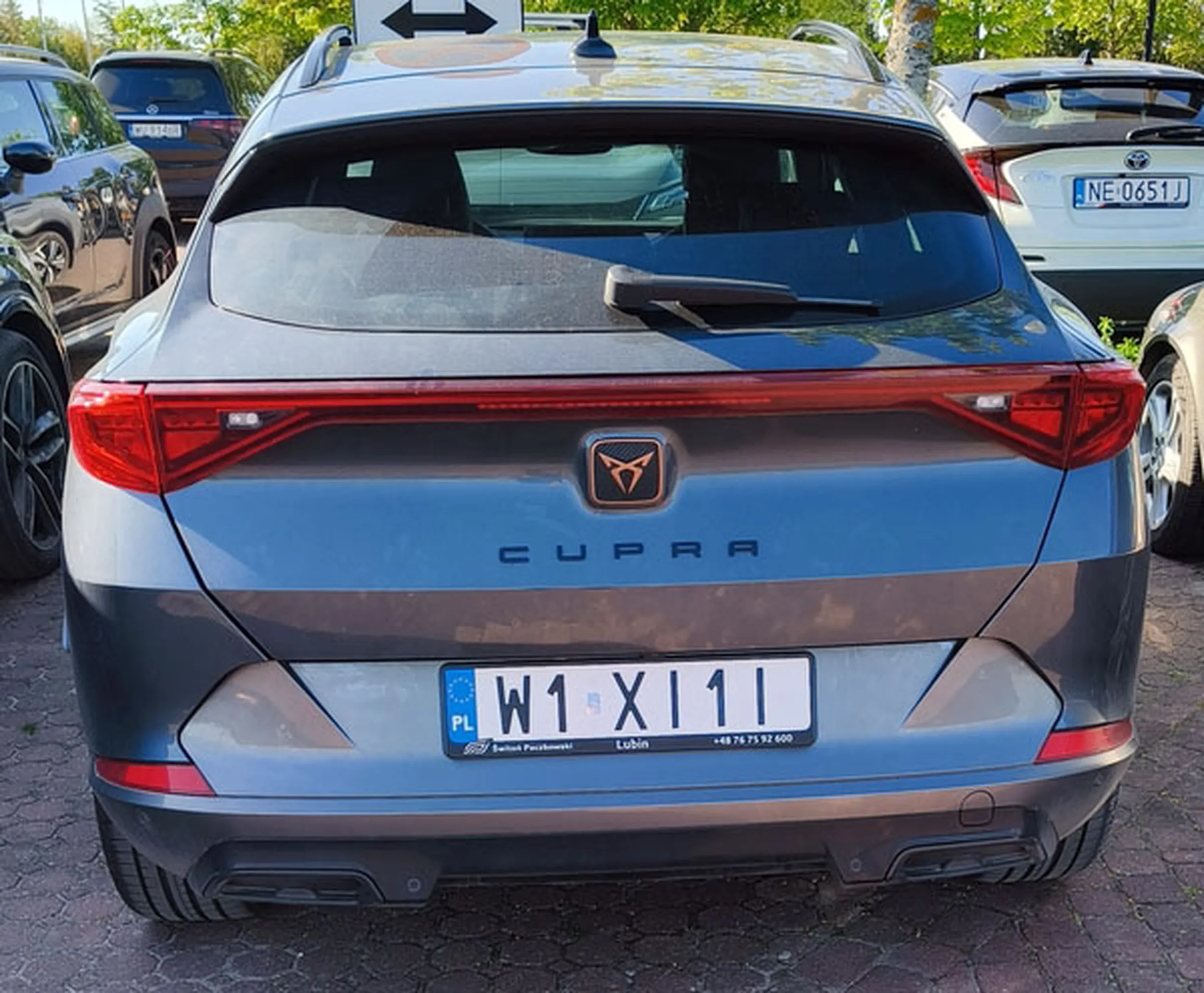 Fajny numer, blacha W1 XI1I