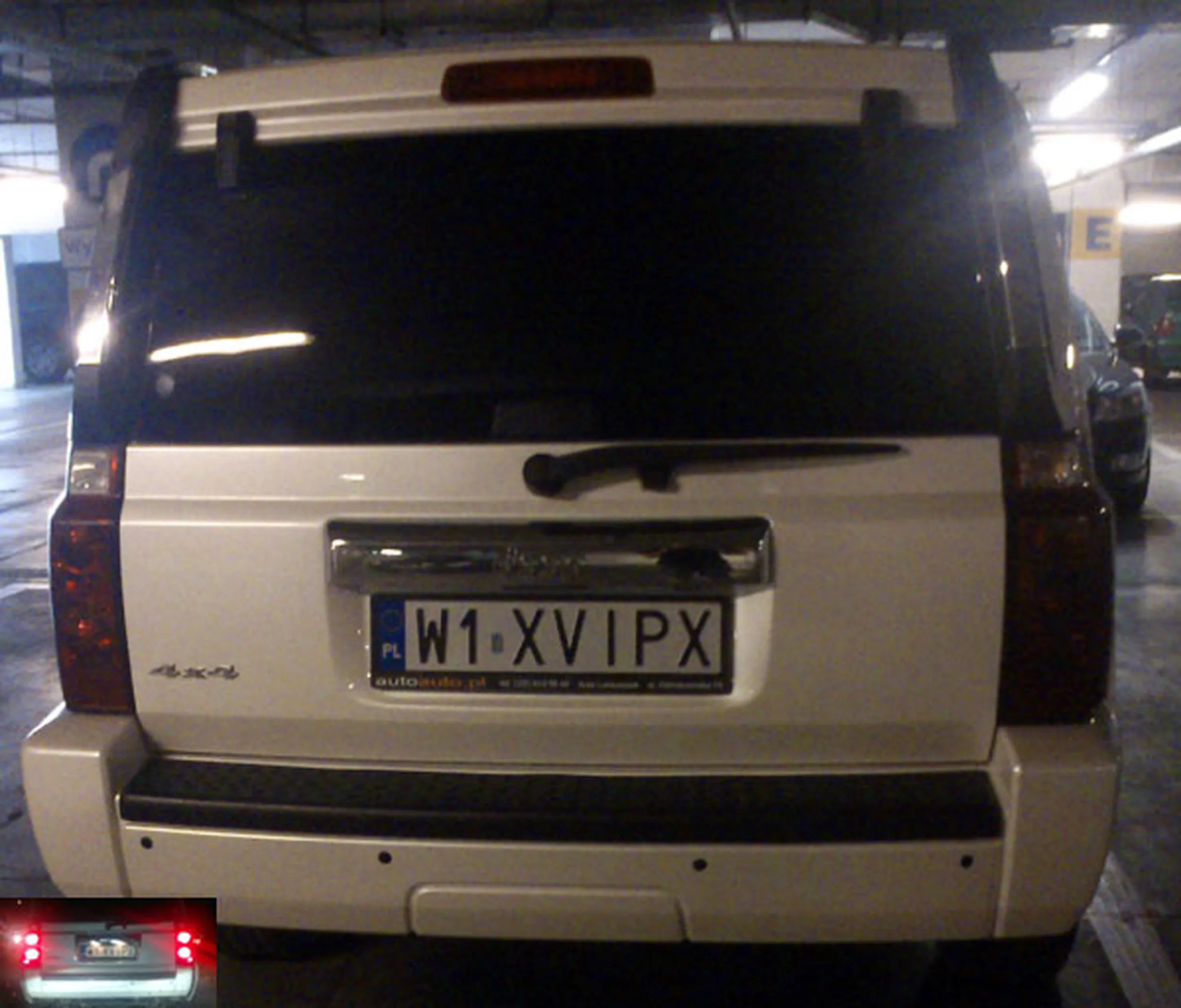 Fajny numer, blacha W1 XVIPX