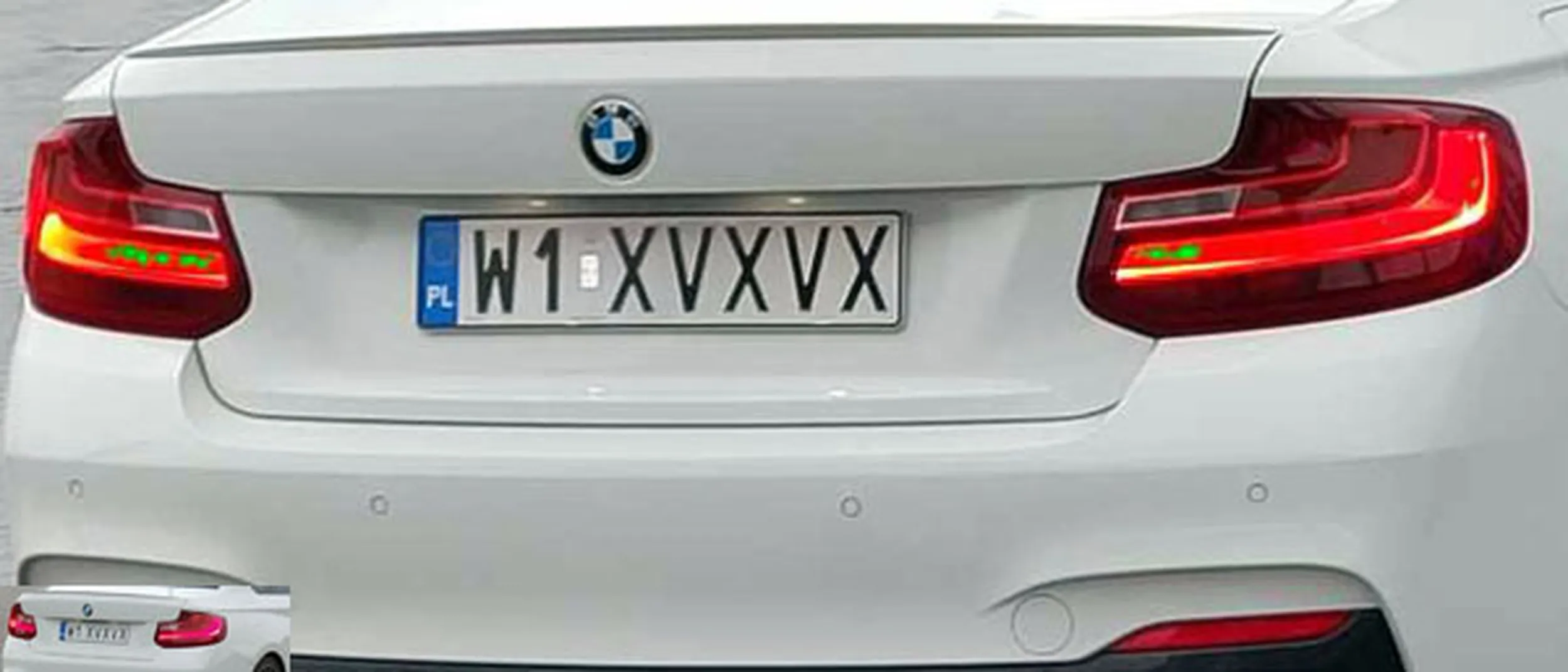 Fajny numer, blacha W1 XVXVX