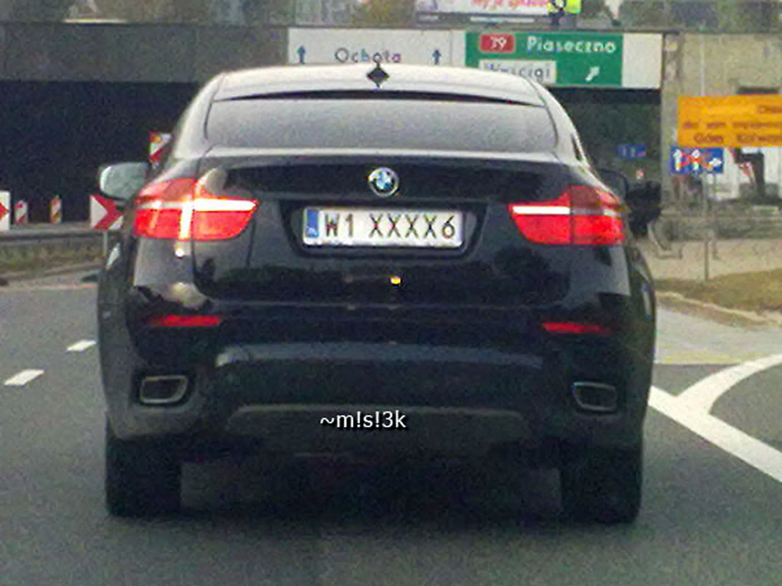 Fajny numer, blacha W1 XXXX6