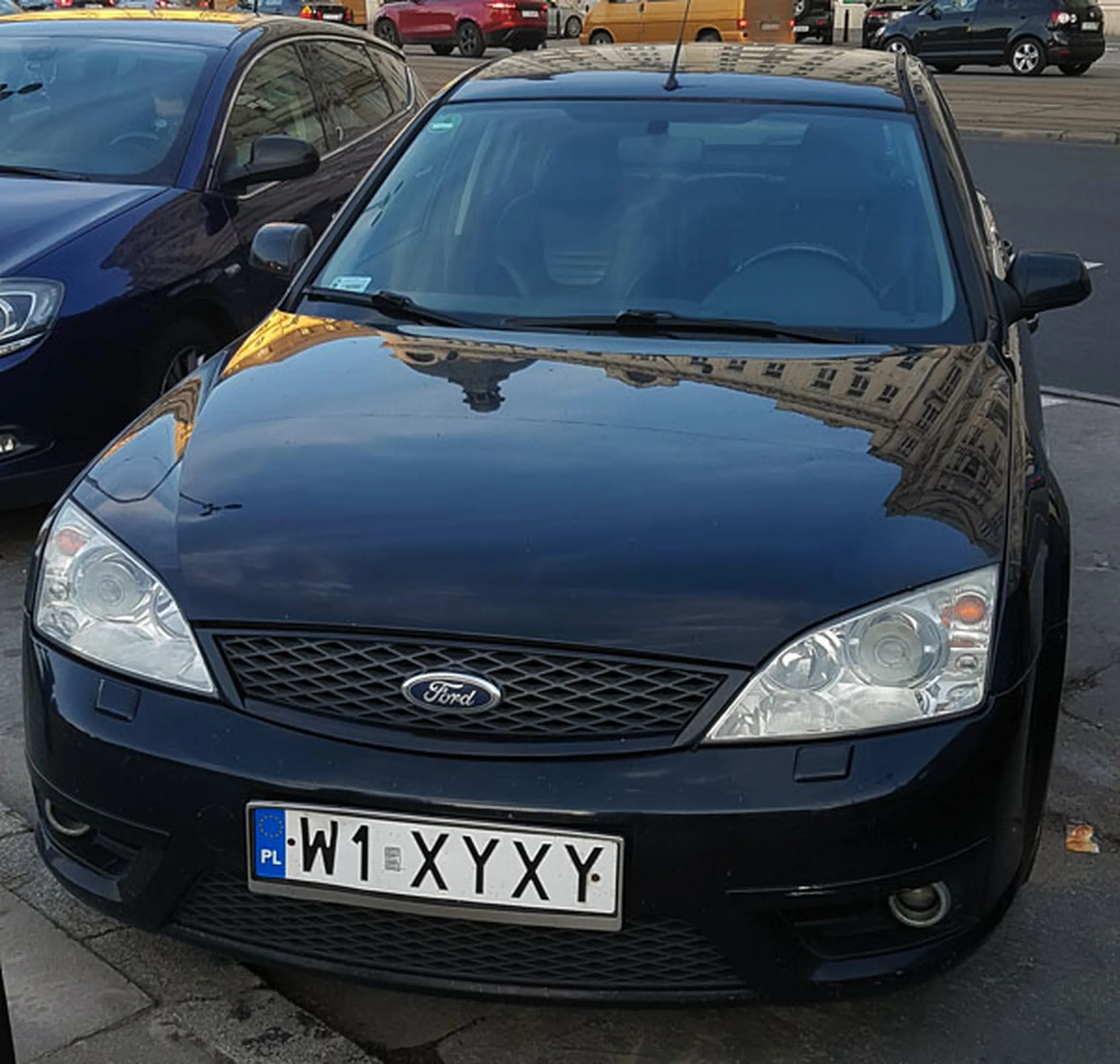 Fajny numer, blacha W1 XYXY