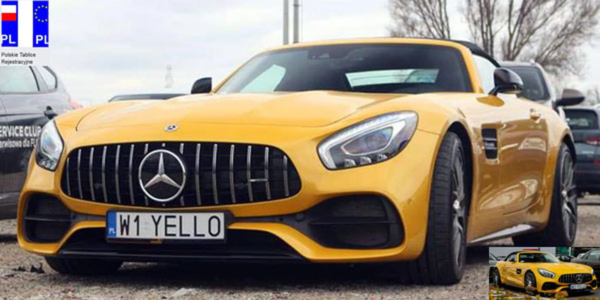 Fajny numer, blacha W1 YELLO