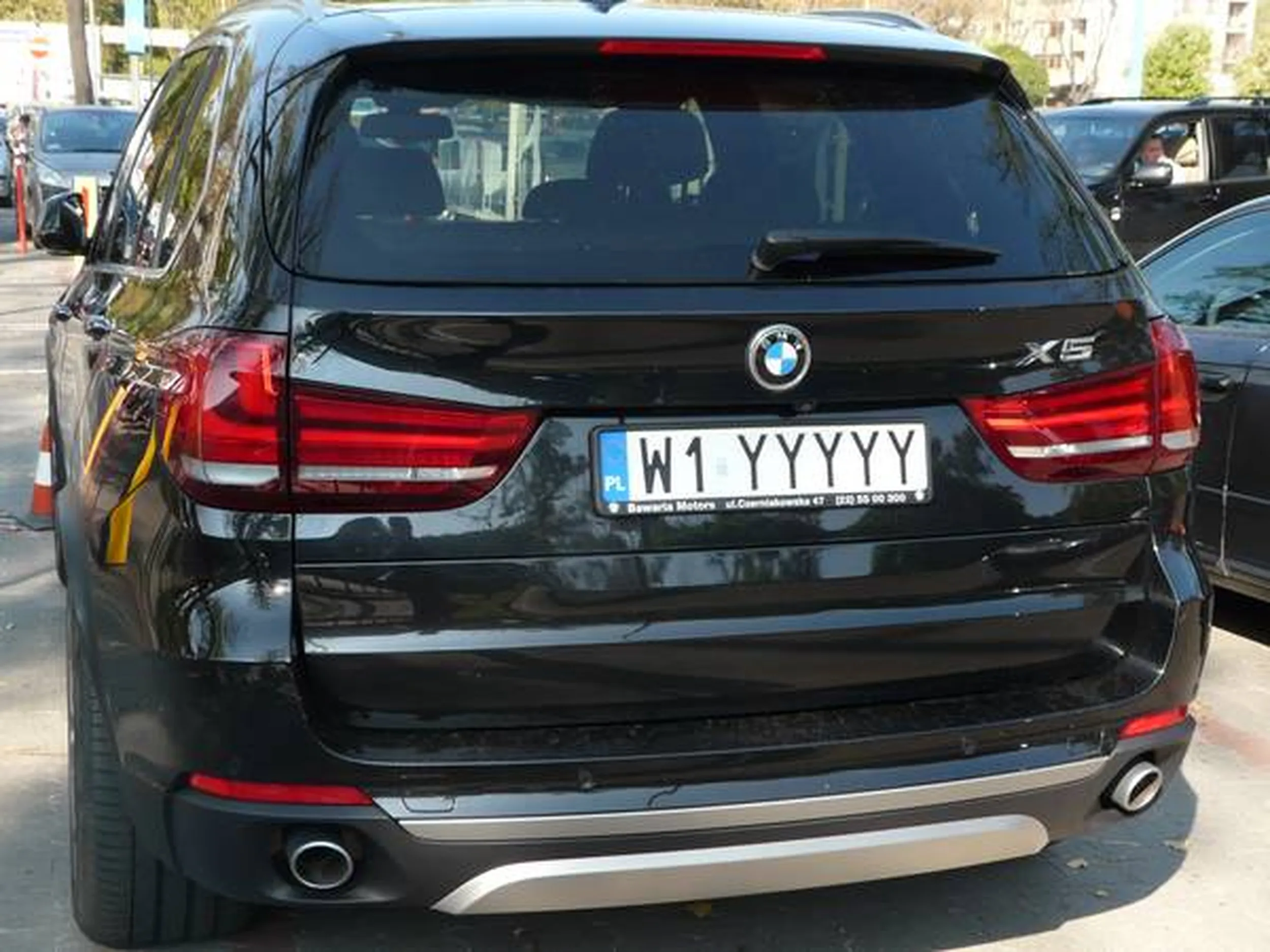 Fajny numer, blacha W1 YYYYY