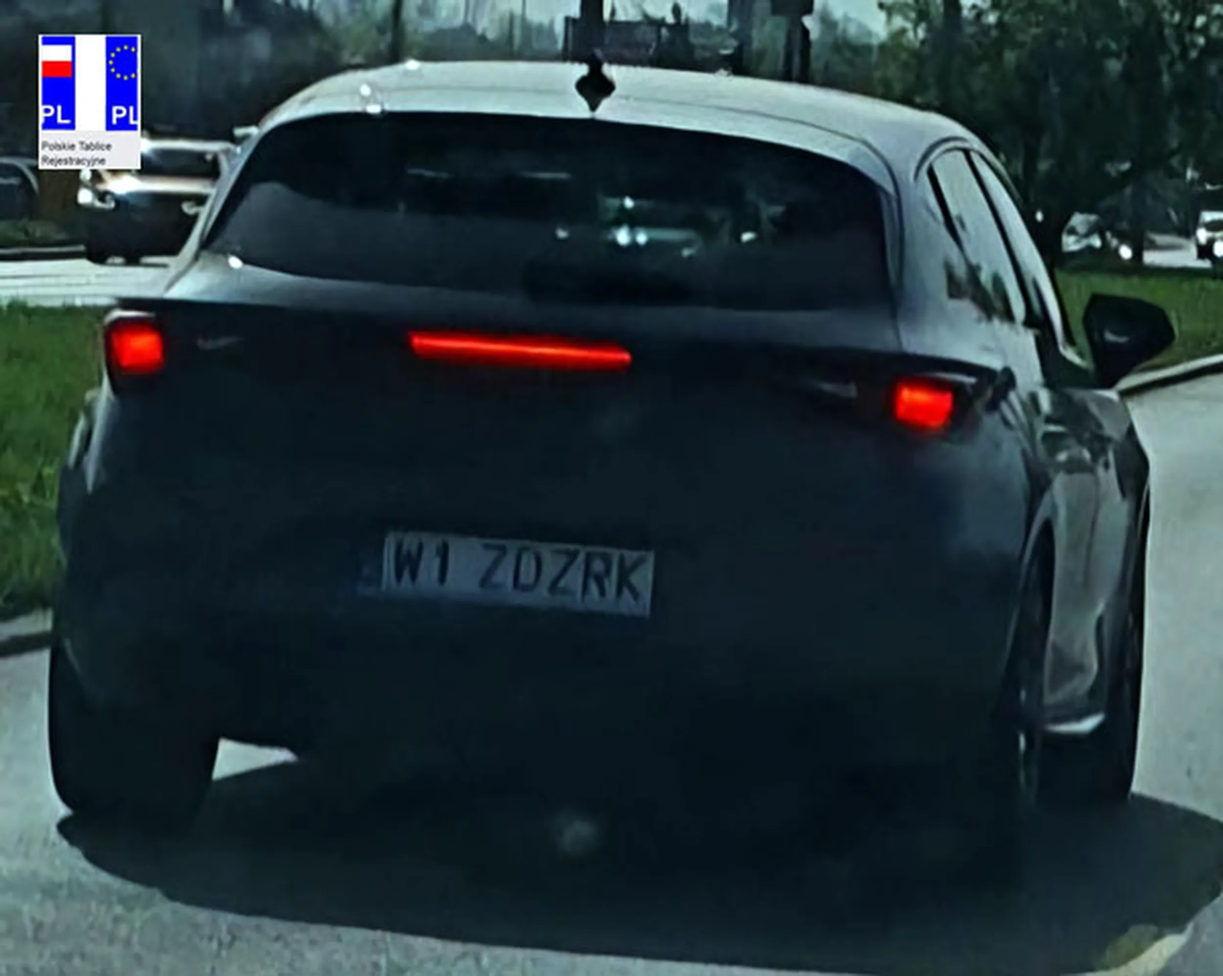 Fajny numer, blacha W1 ZDZRK