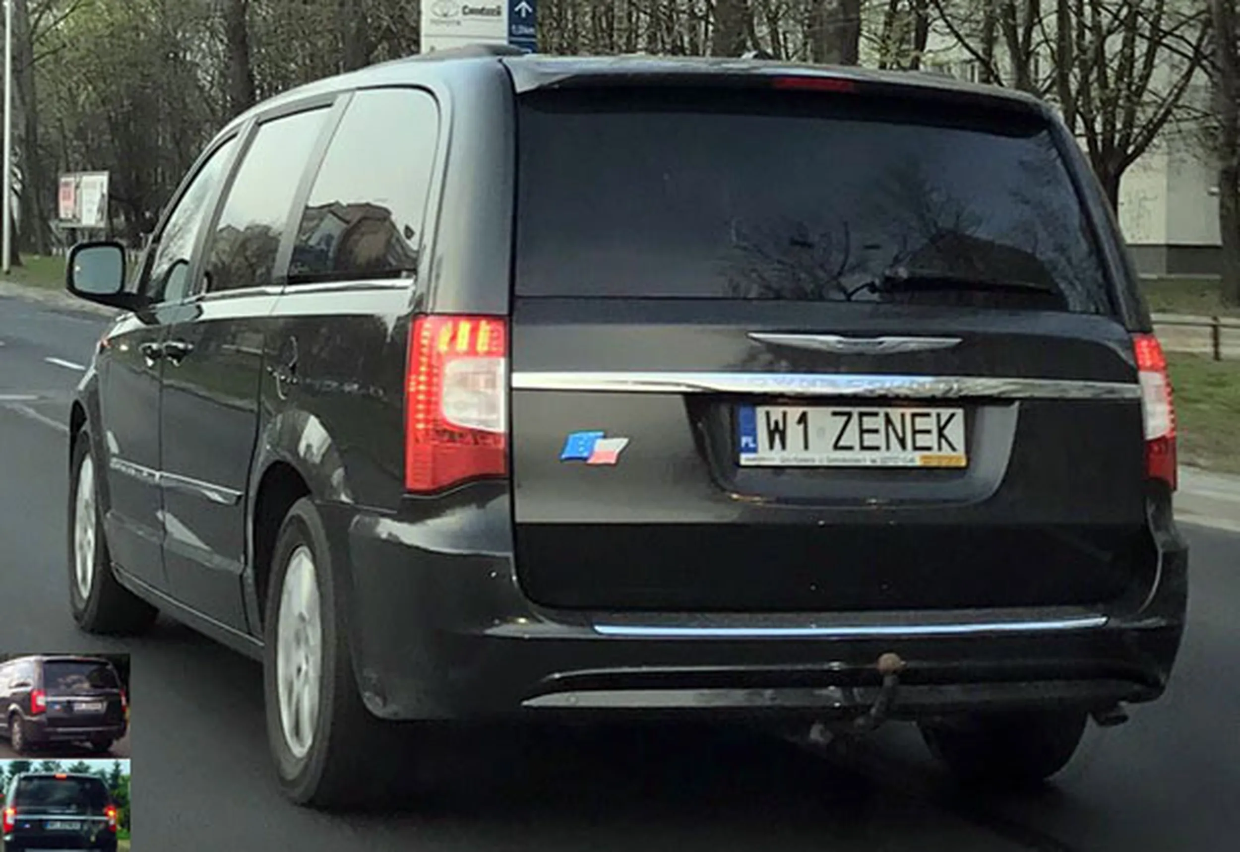 Fajny numer, blacha W1 ZENEK