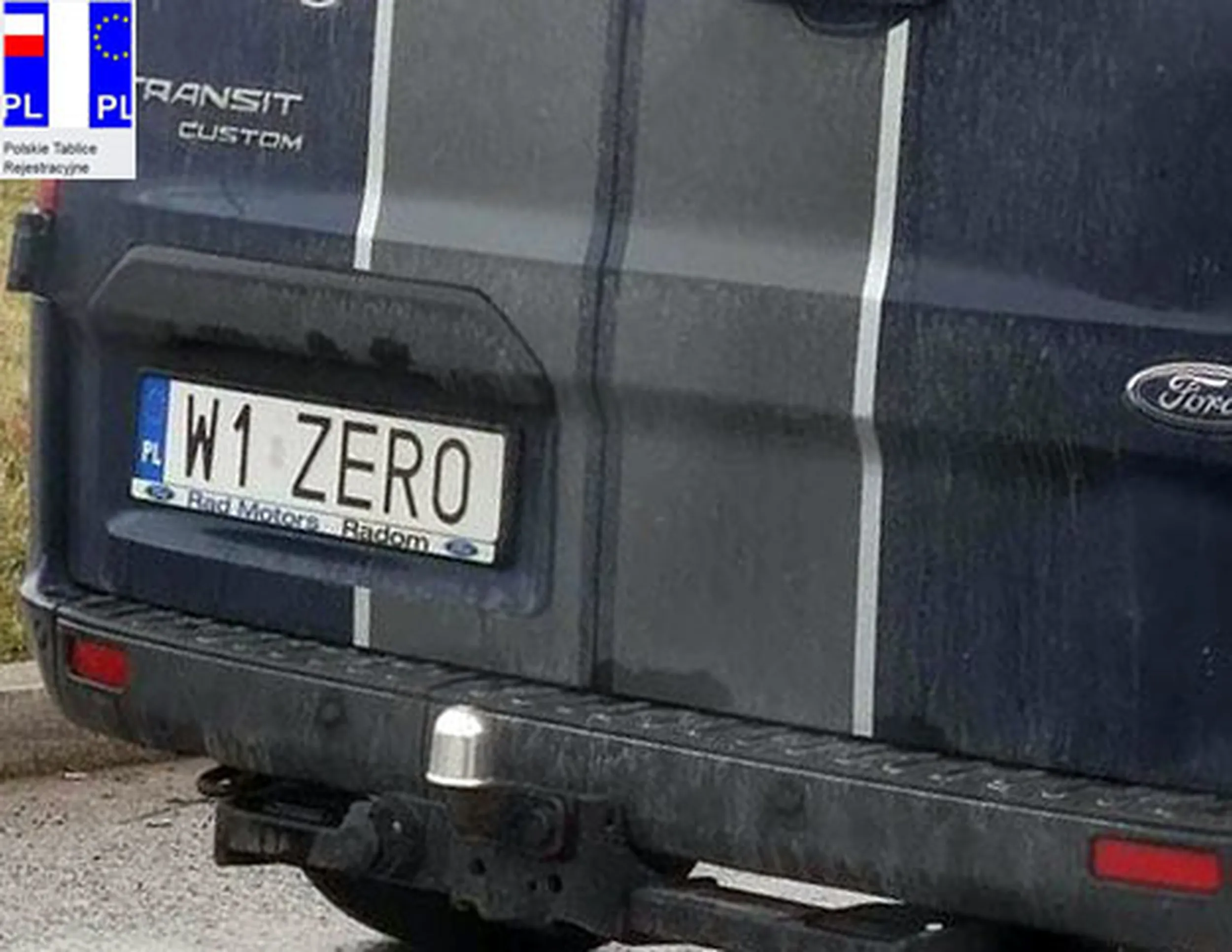 Fajny numer, blacha W1 ZERO