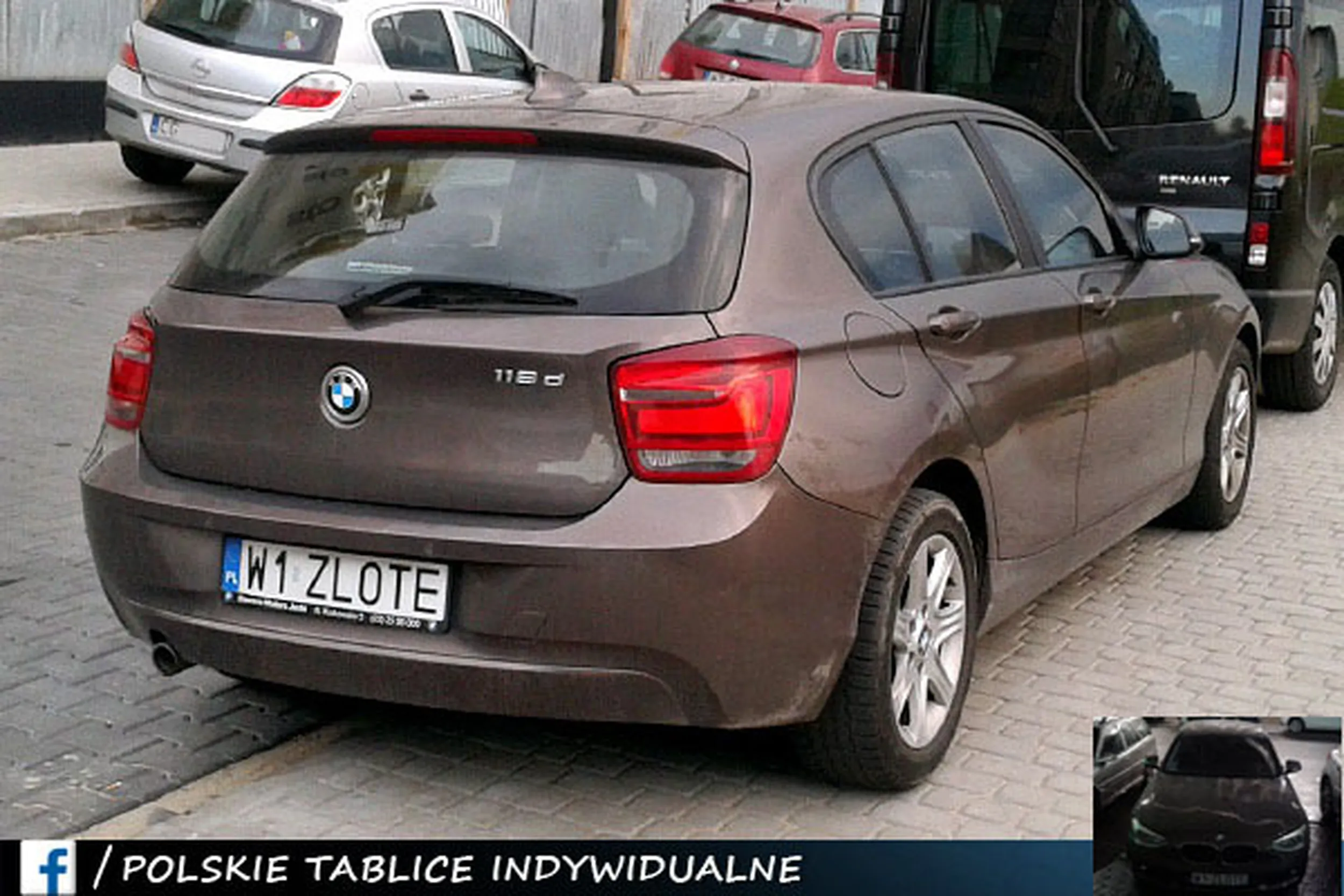 Fajny numer, blacha W1 ZLOTE