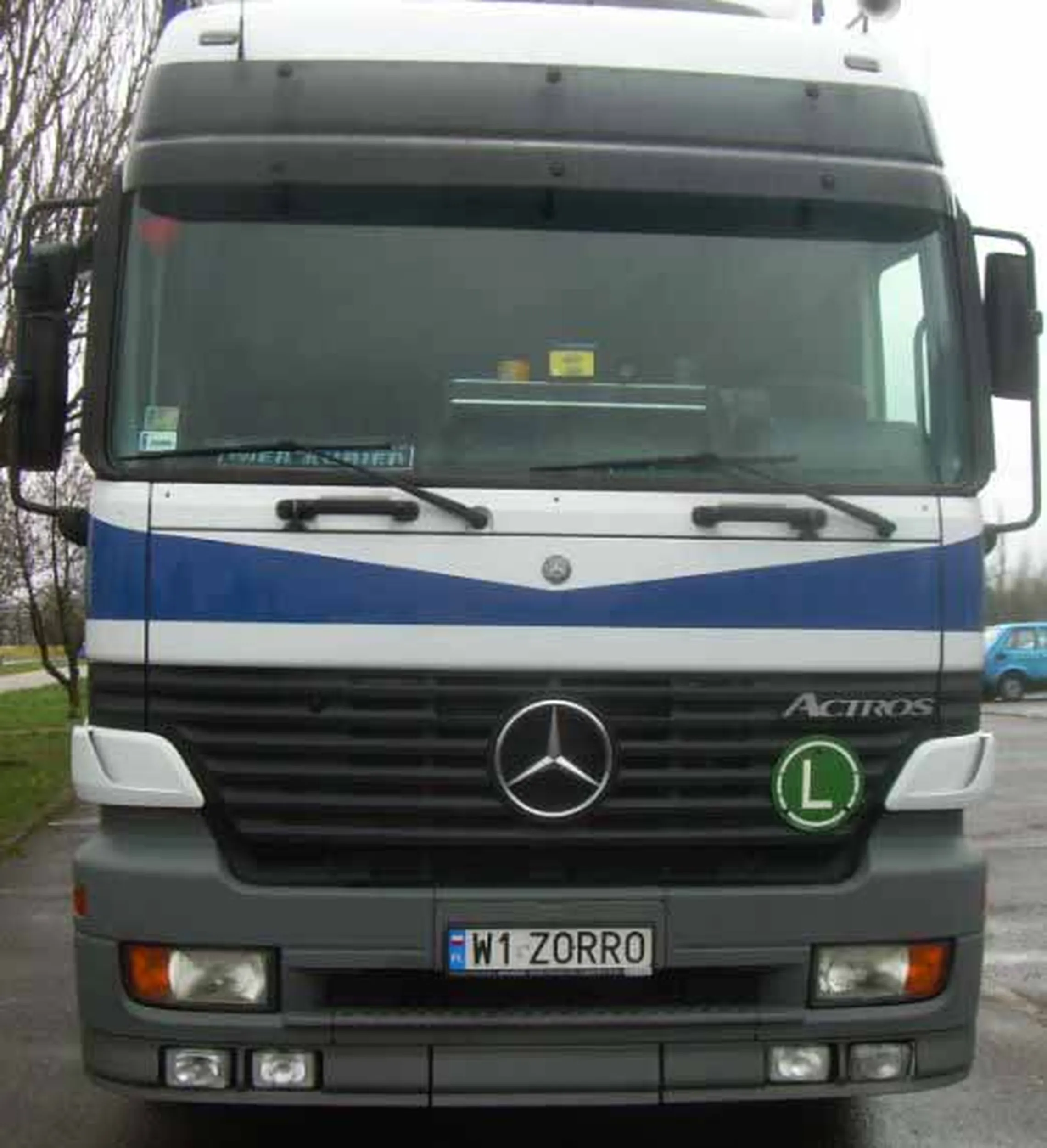 Fajny numer, blacha W1 ZORRO