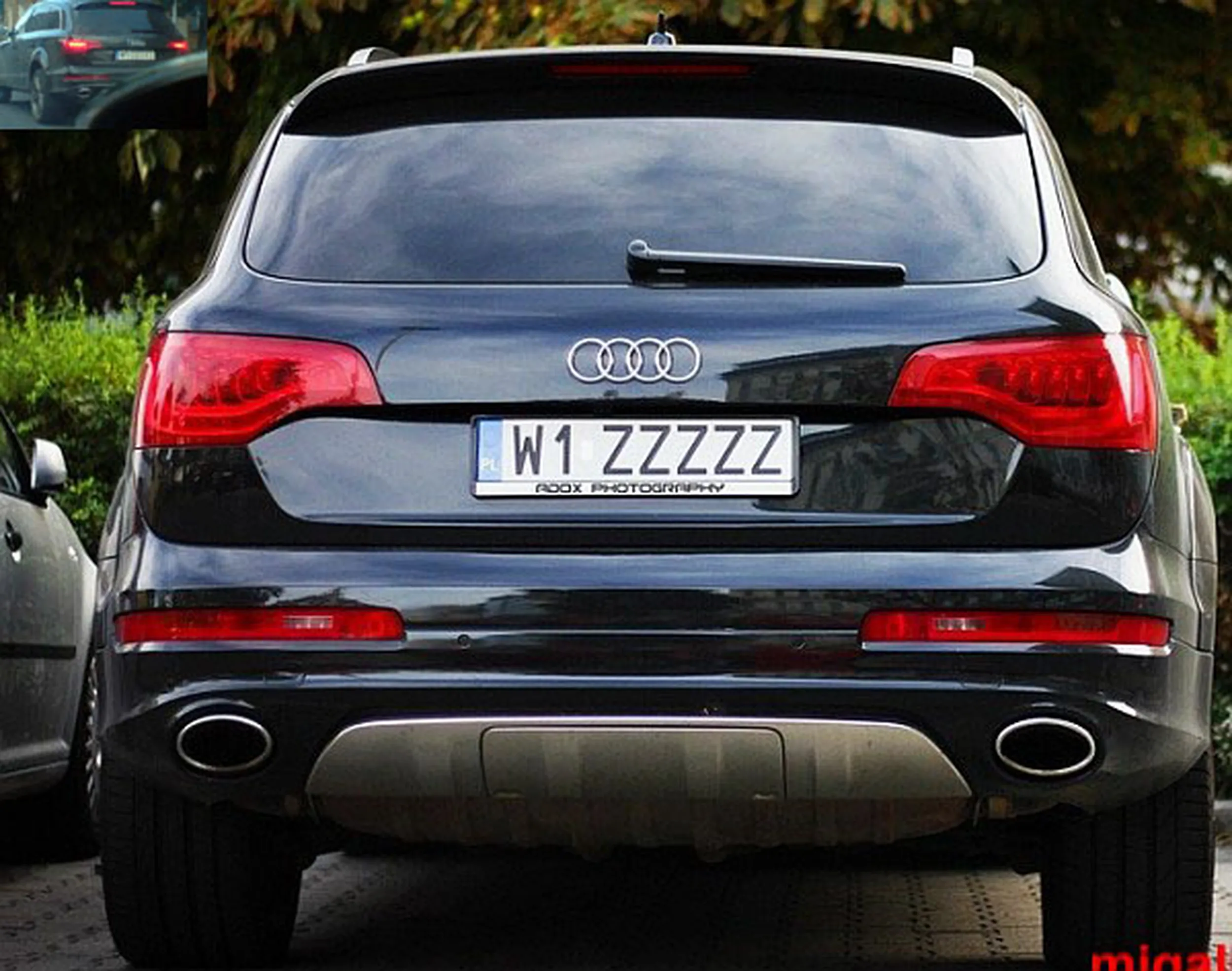 Fajny numer, blacha W1 ZZZZZ