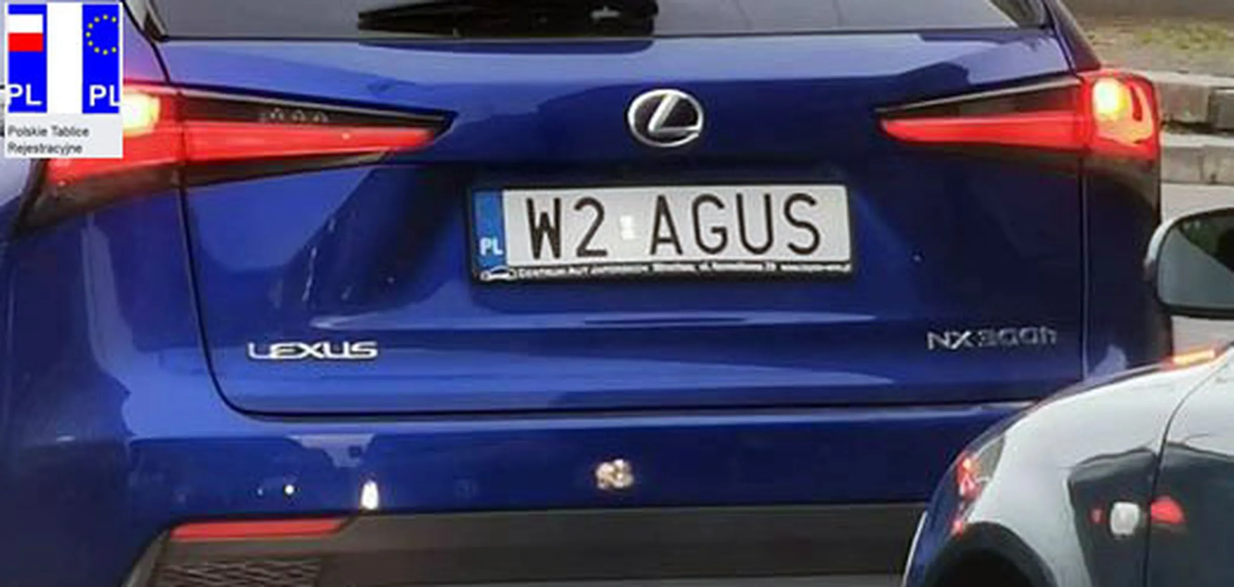 Fajny numer, blacha W2 AGUS