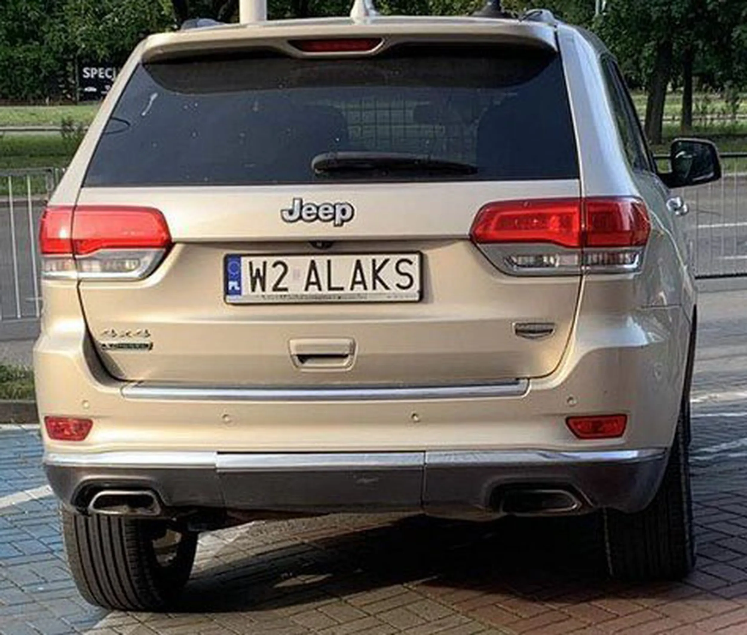 Fajny numer, blacha W2 ALAKS