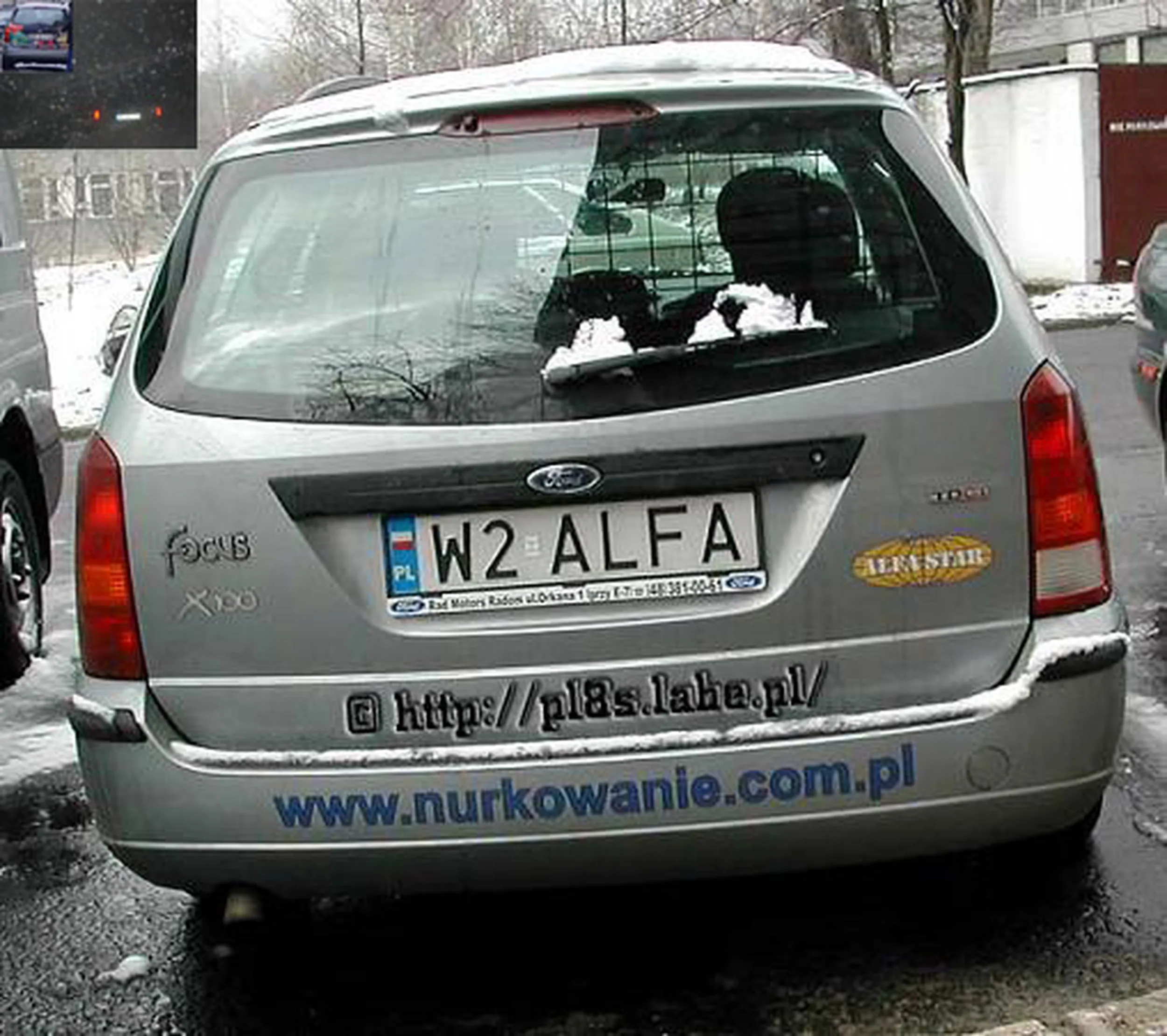 Fajny numer, blacha W2 ALFA