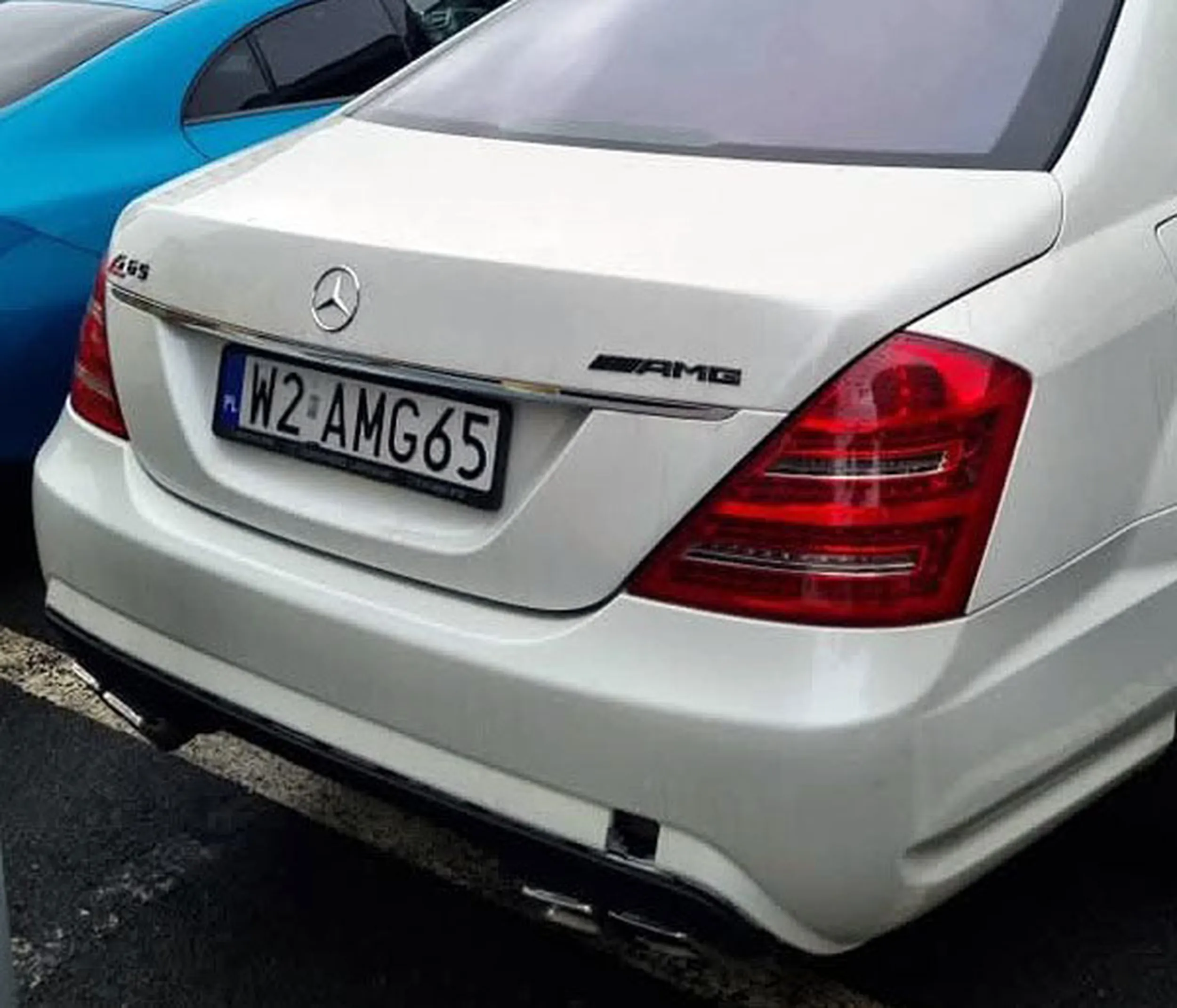 Fajny numer, blacha W2 AMG65