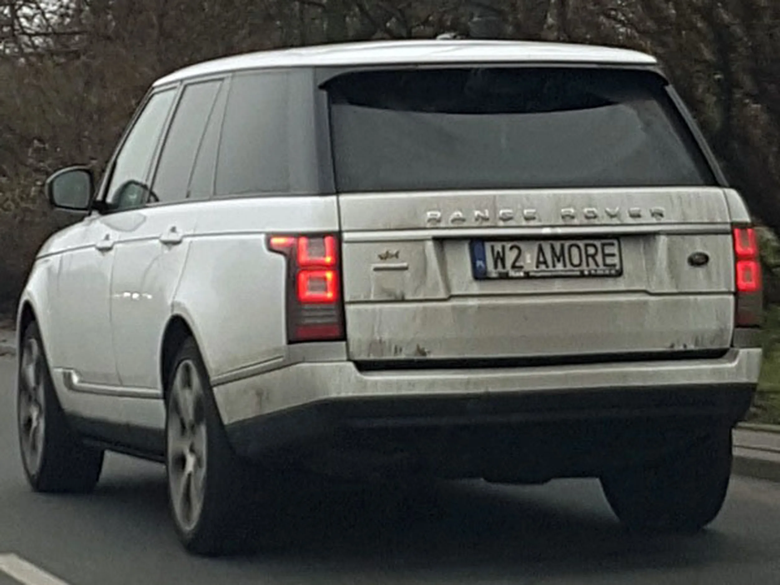 Fajny numer, blacha W2 AMORE