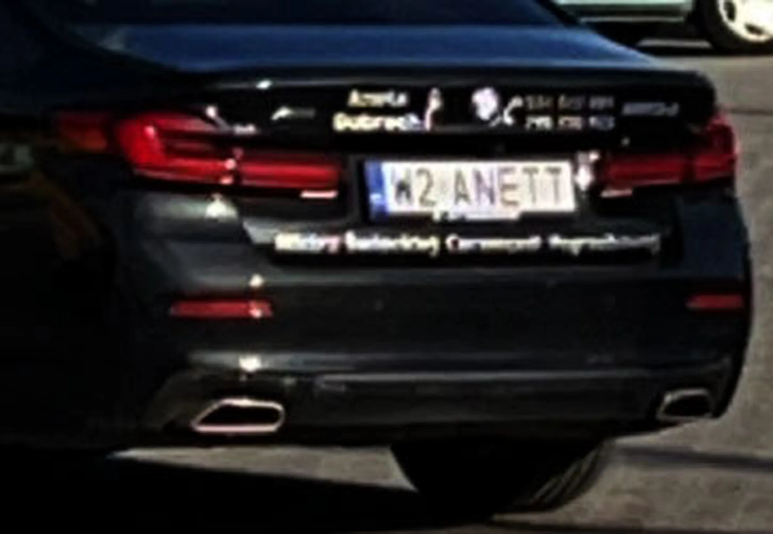 Fajny numer, blacha W2 ANETT